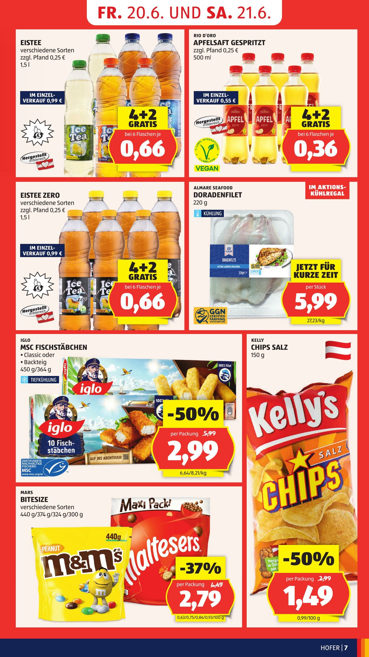 Prospekt Hofer 20.06.2025 - 26.06.2025