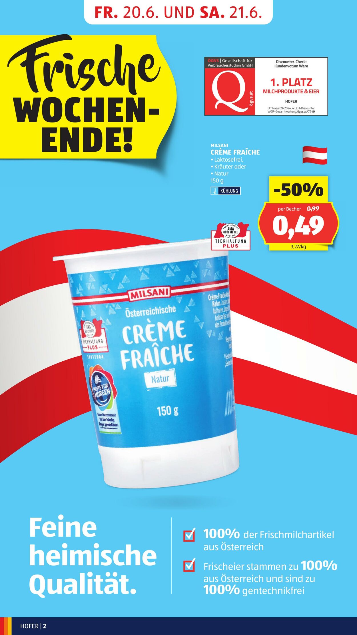 Prospekt Hofer 20.06.2025 - 26.06.2025