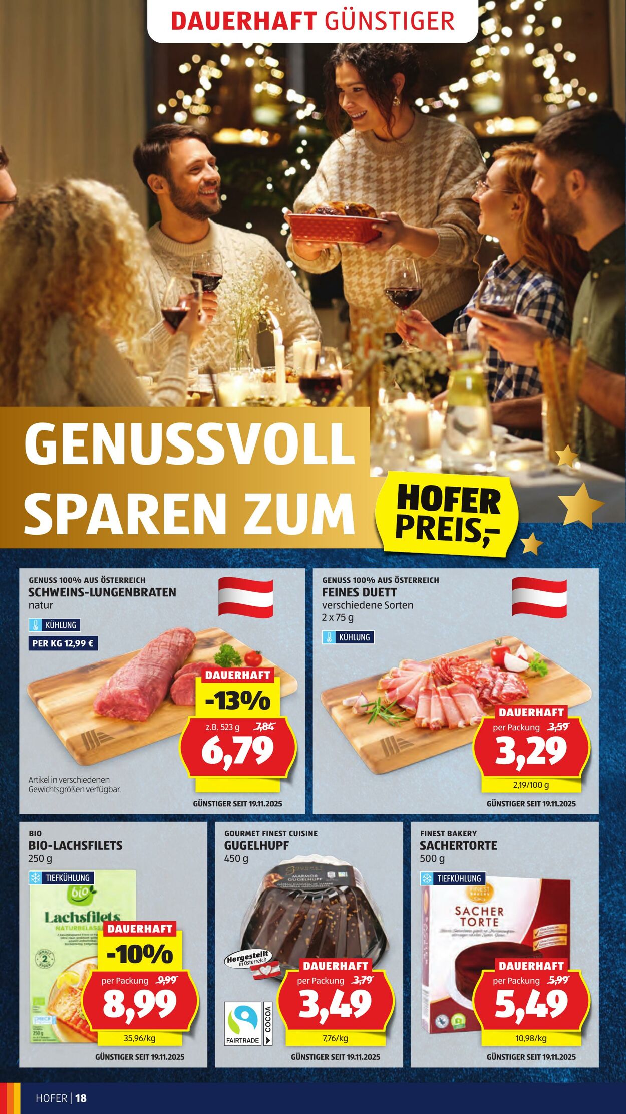 Prospekt Hofer 21.11.2025 - 27.11.2025