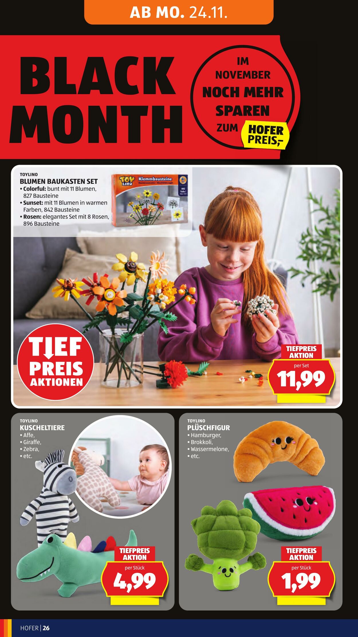 Prospekt Hofer 21.11.2025 - 27.11.2025