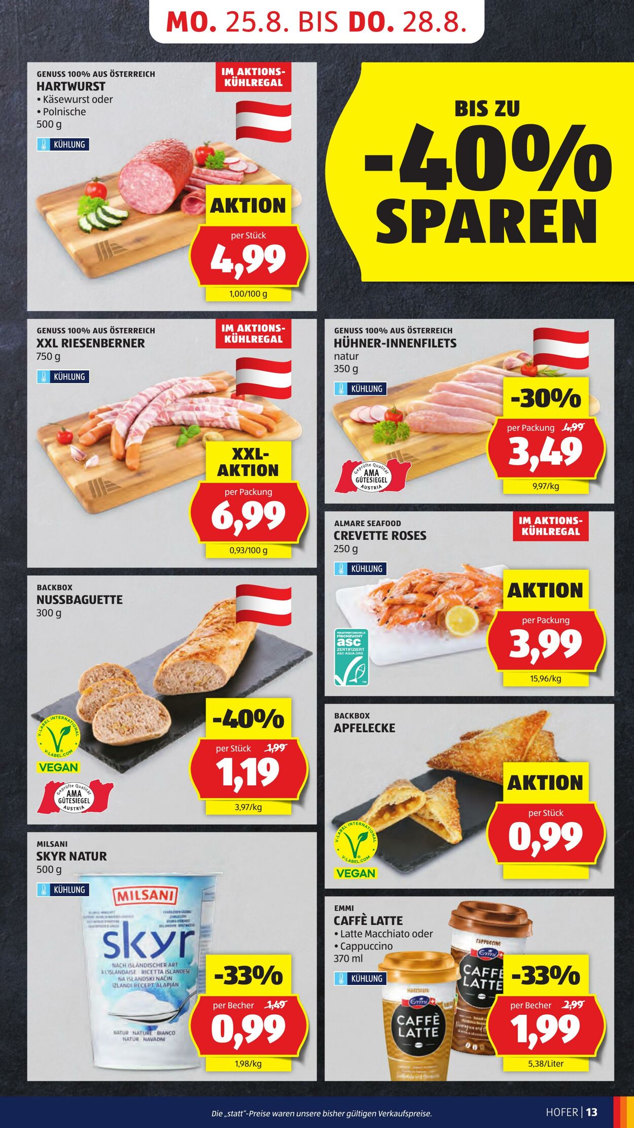 Prospekt Hofer 22.08.2025 - 28.08.2025