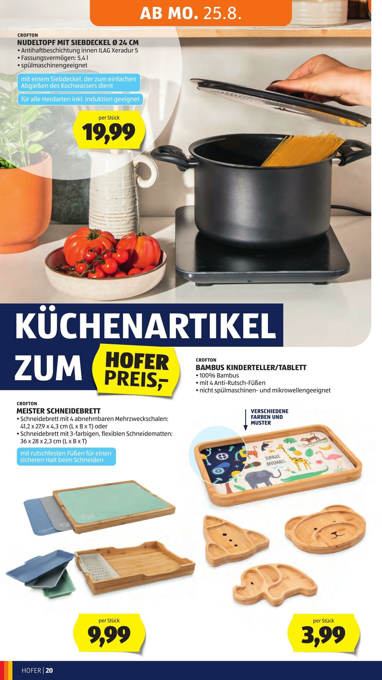 Prospekt Hofer 22.08.2025 - 28.08.2025