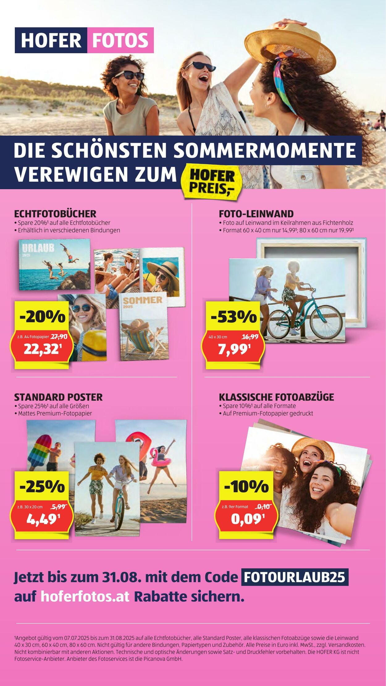 Prospekt Hofer 22.08.2025 - 28.08.2025