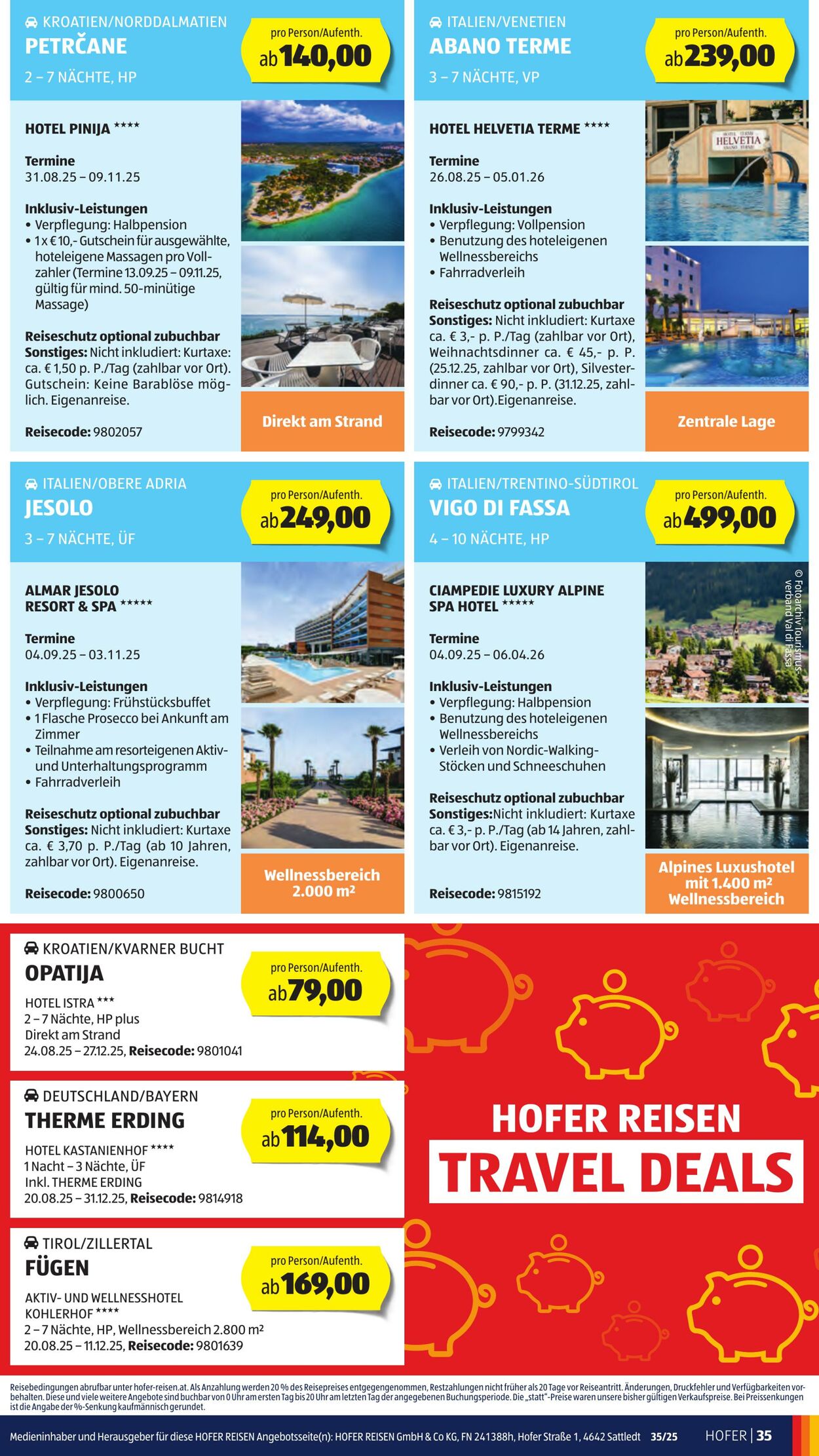 Prospekt Hofer 22.08.2025 - 28.08.2025