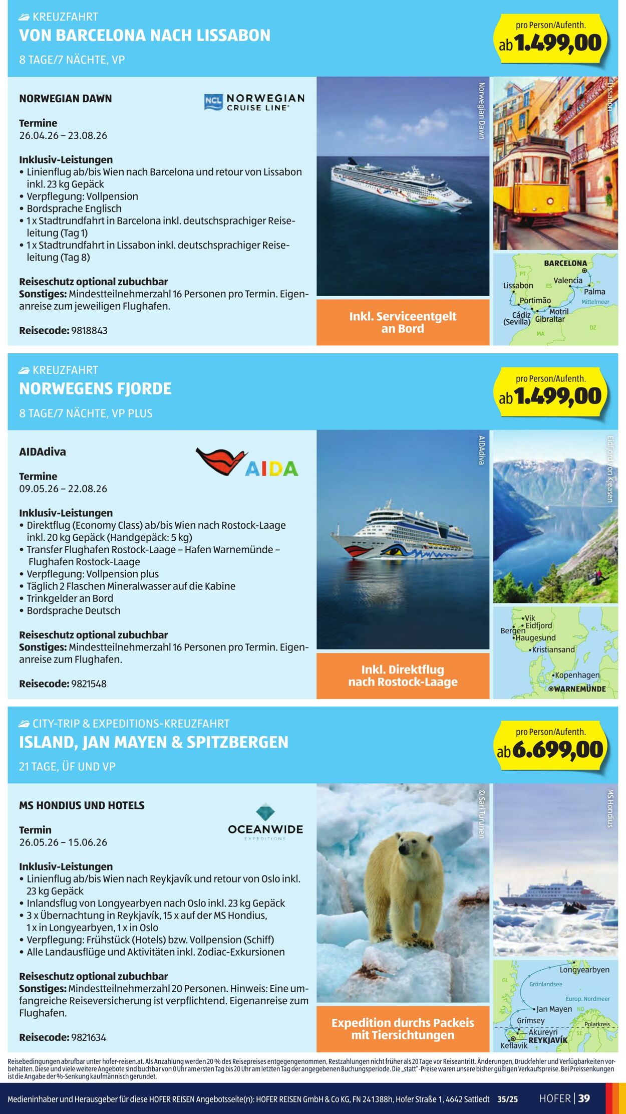 Prospekt Hofer 22.08.2025 - 28.08.2025