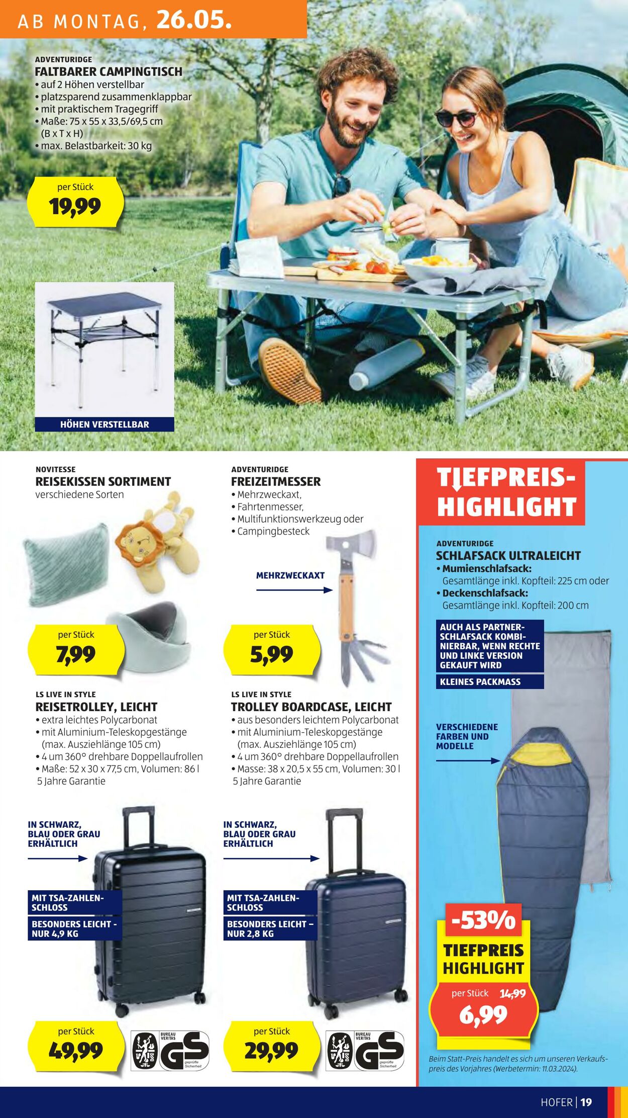 Prospekt Hofer 23.05.2025 - 28.05.2025