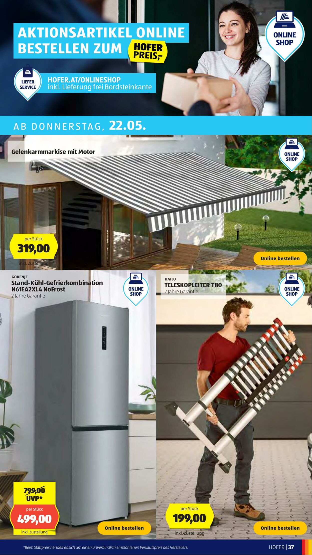 Prospekt Hofer 23.05.2025 - 28.05.2025