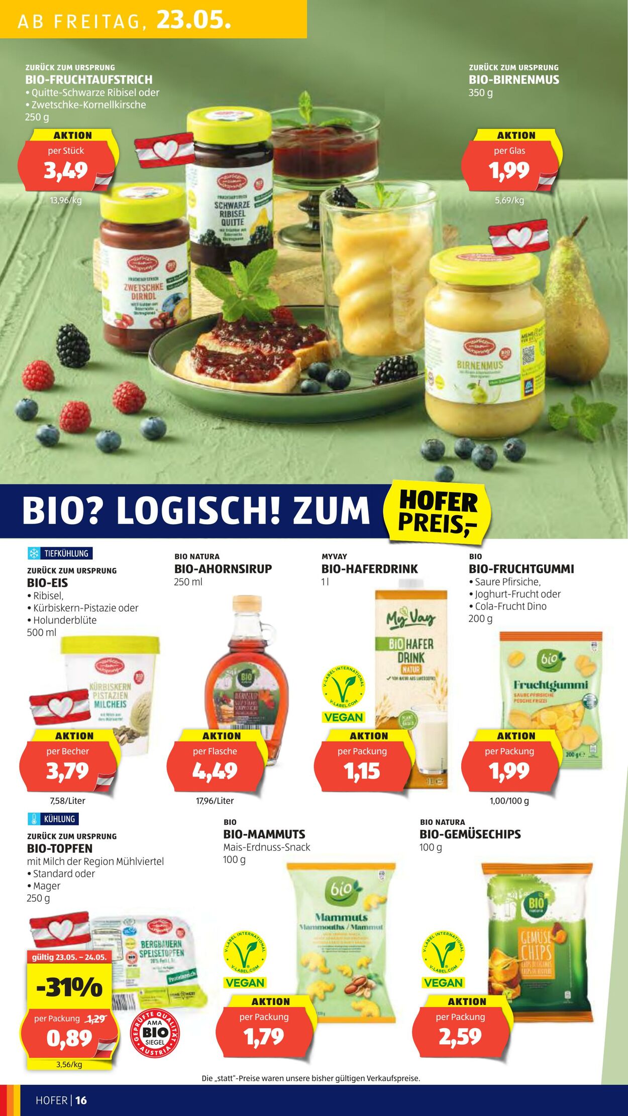 Prospekt Hofer 23.05.2025 - 28.05.2025