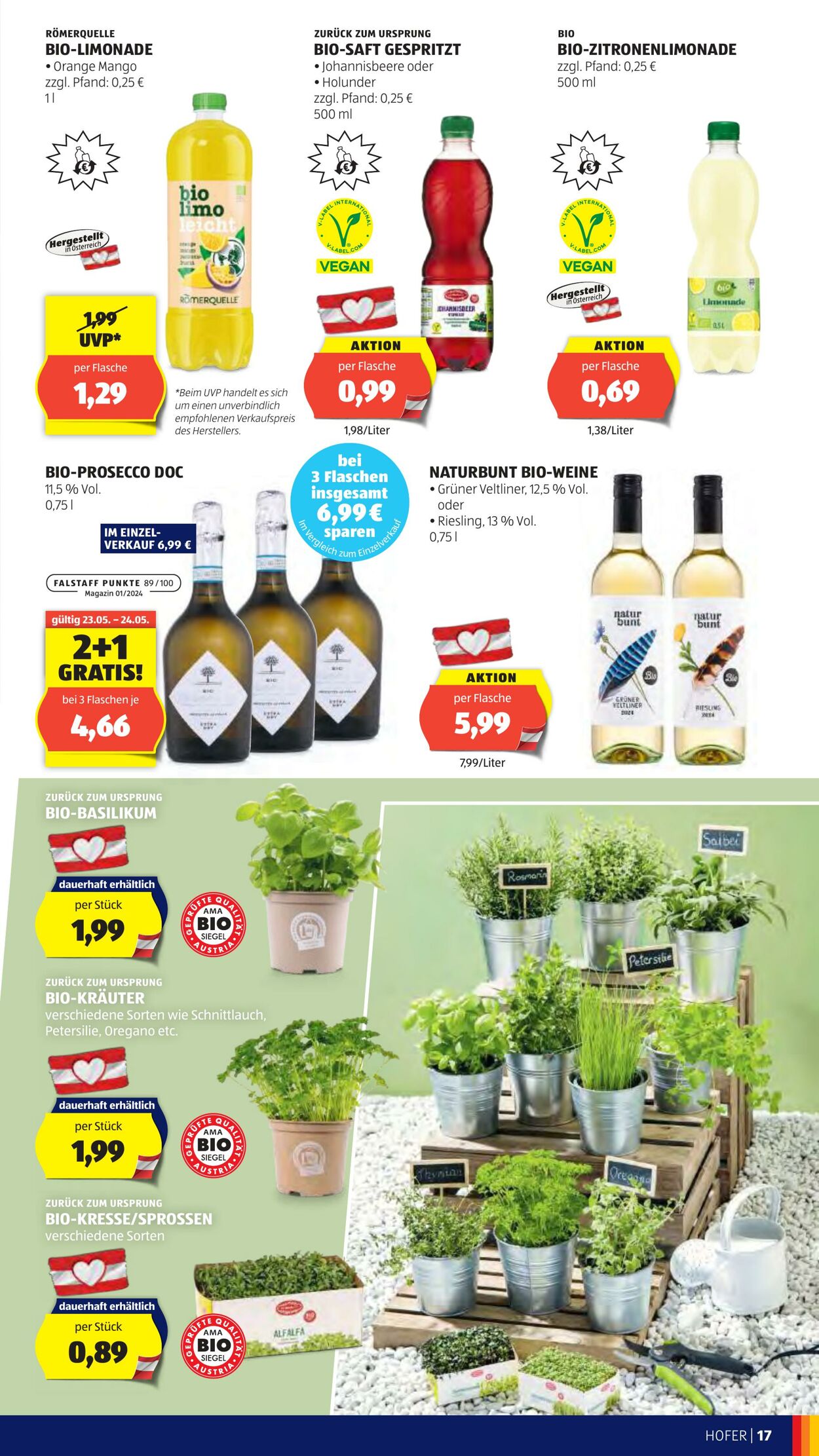 Prospekt Hofer 23.05.2025 - 28.05.2025