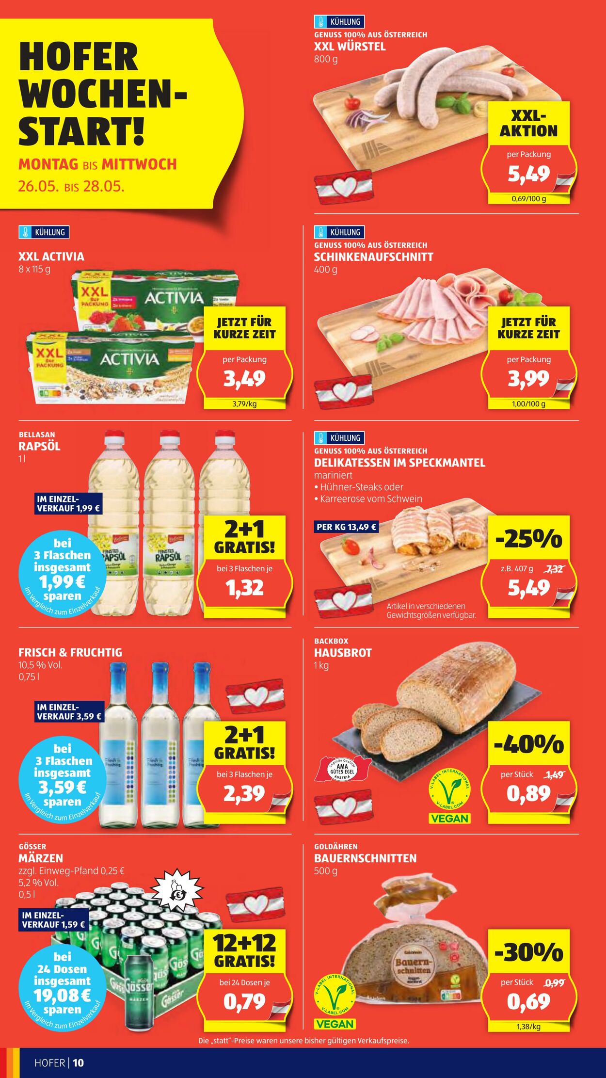 Prospekt Hofer 23.05.2025 - 28.05.2025