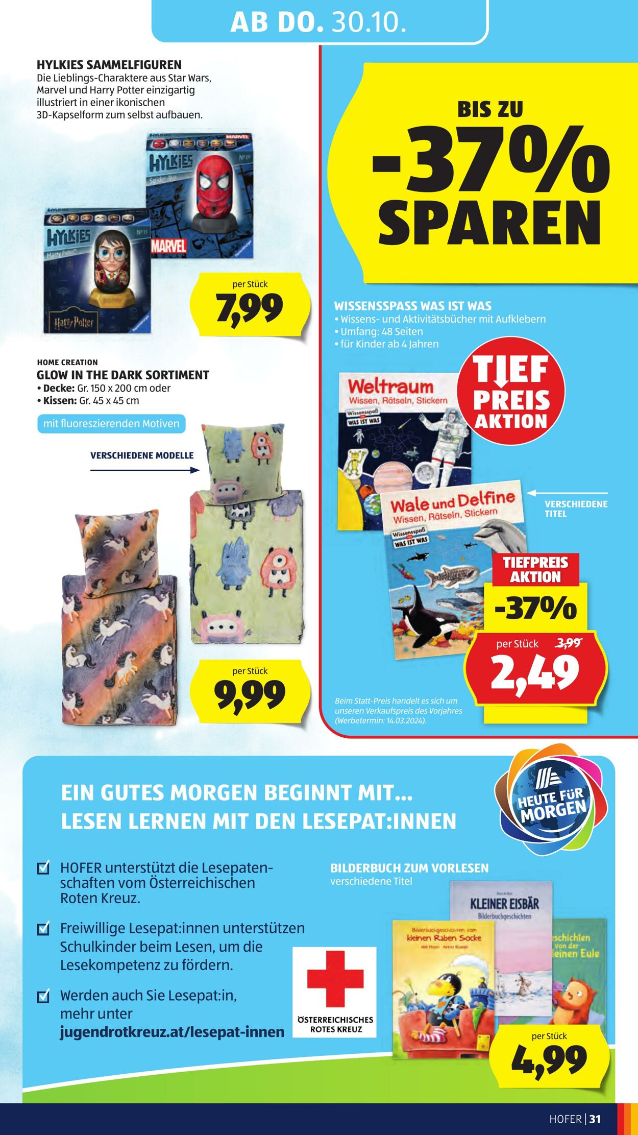 Prospekt Hofer 24.10.2025 - 30.10.2025