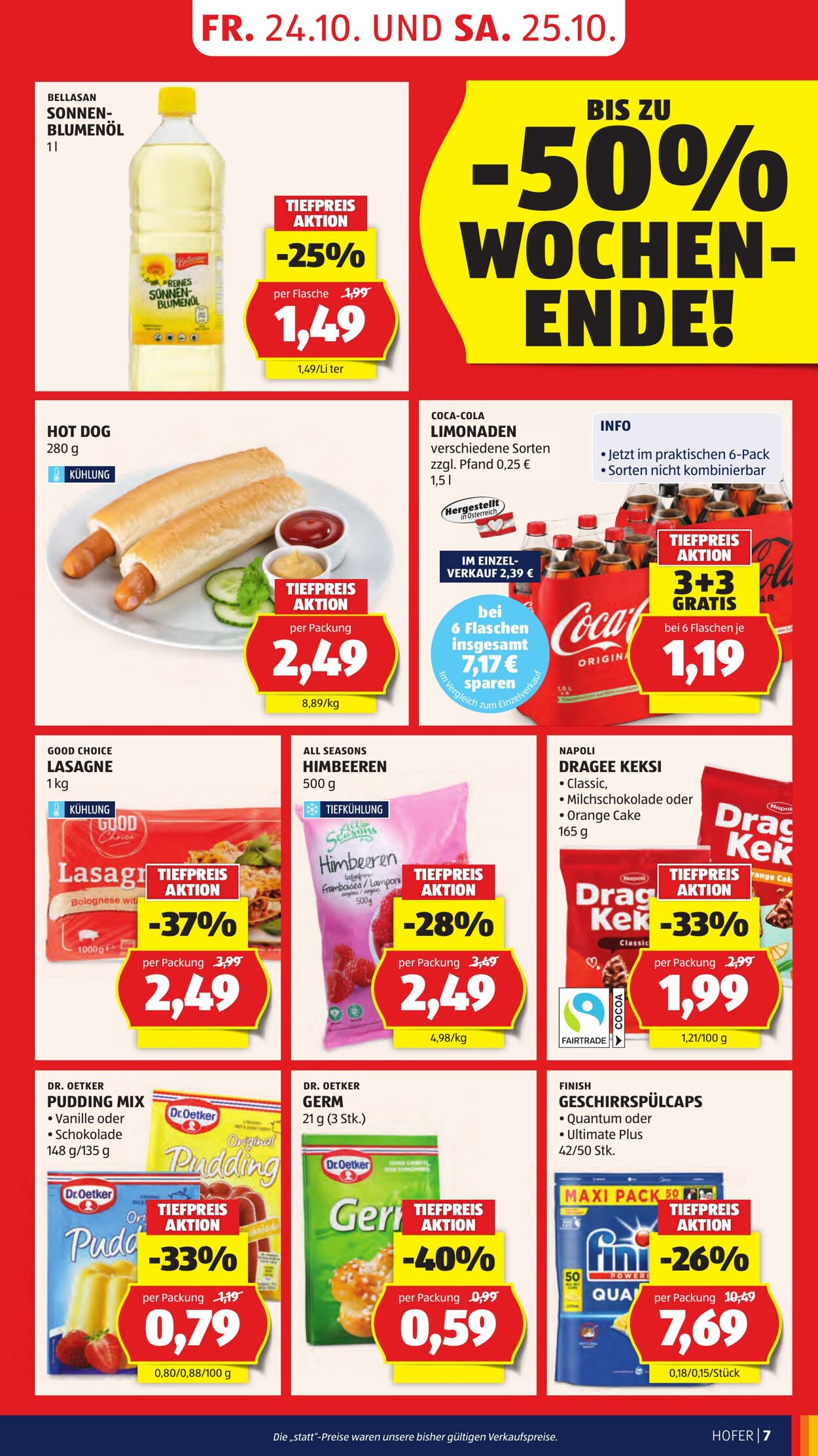 Prospekt Hofer 24.10.2025 - 30.10.2025