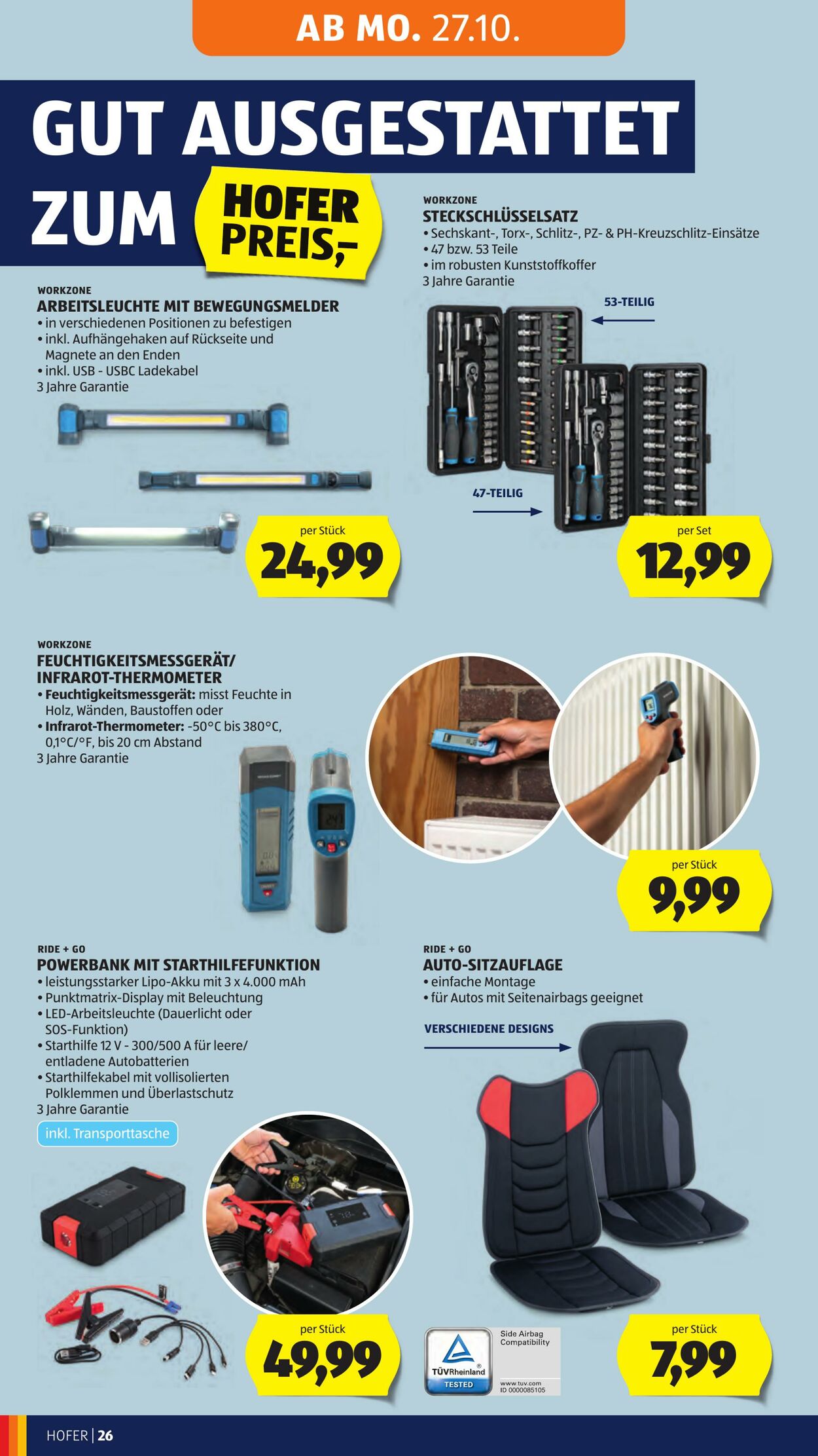 Prospekt Hofer 24.10.2025 - 30.10.2025