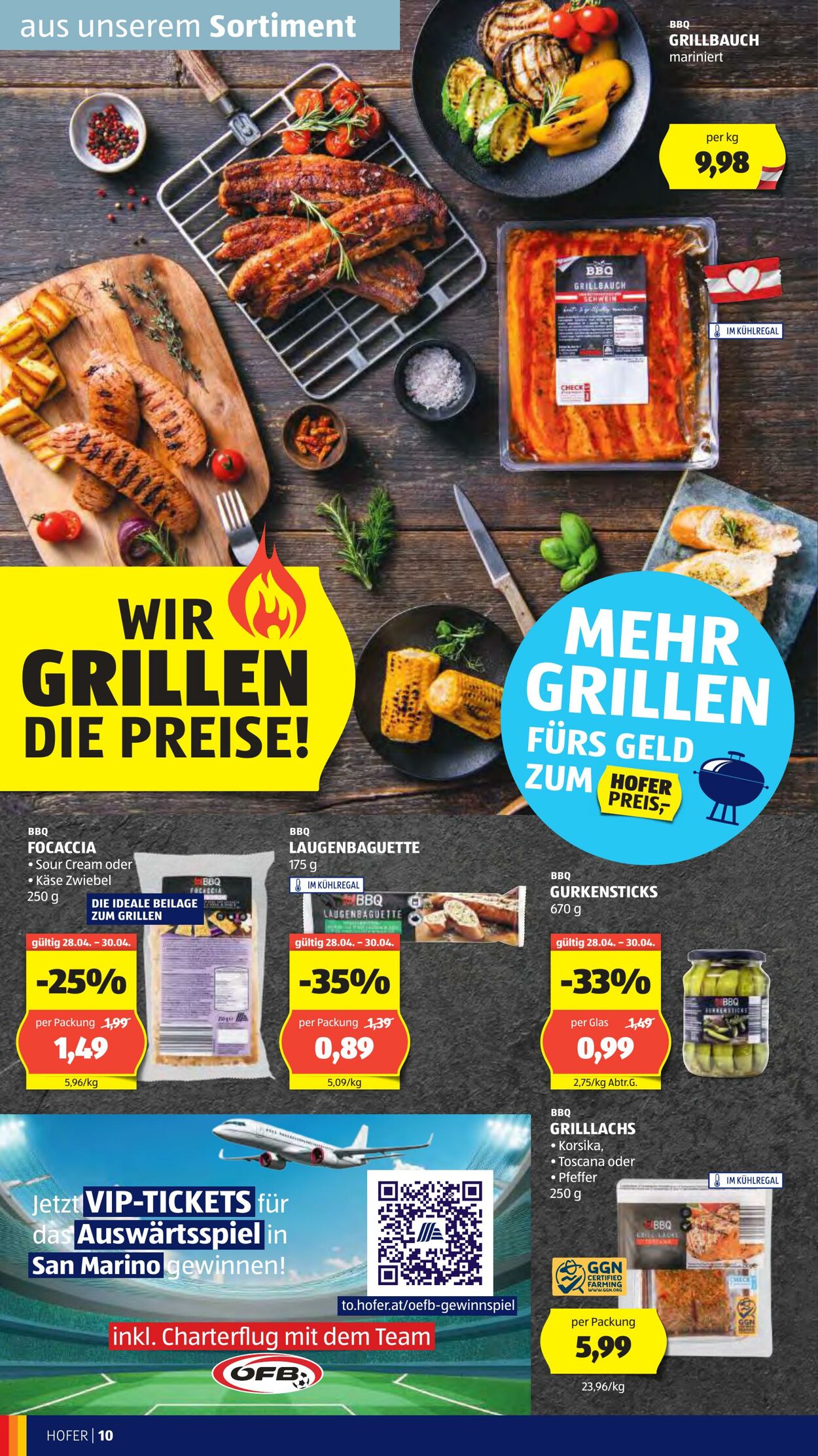 Prospekt Hofer 25.04.2025 - 30.04.2025