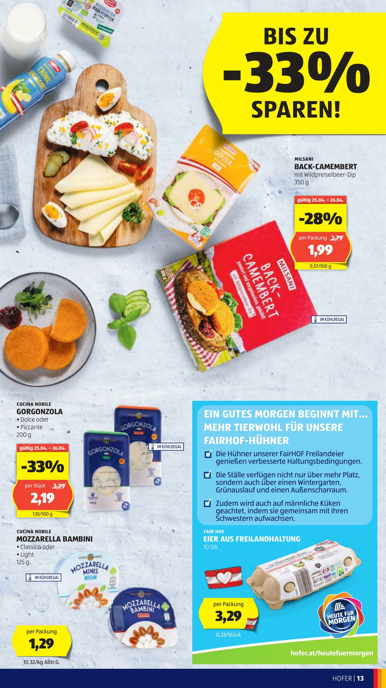Prospekt Hofer 25.04.2025 - 30.04.2025