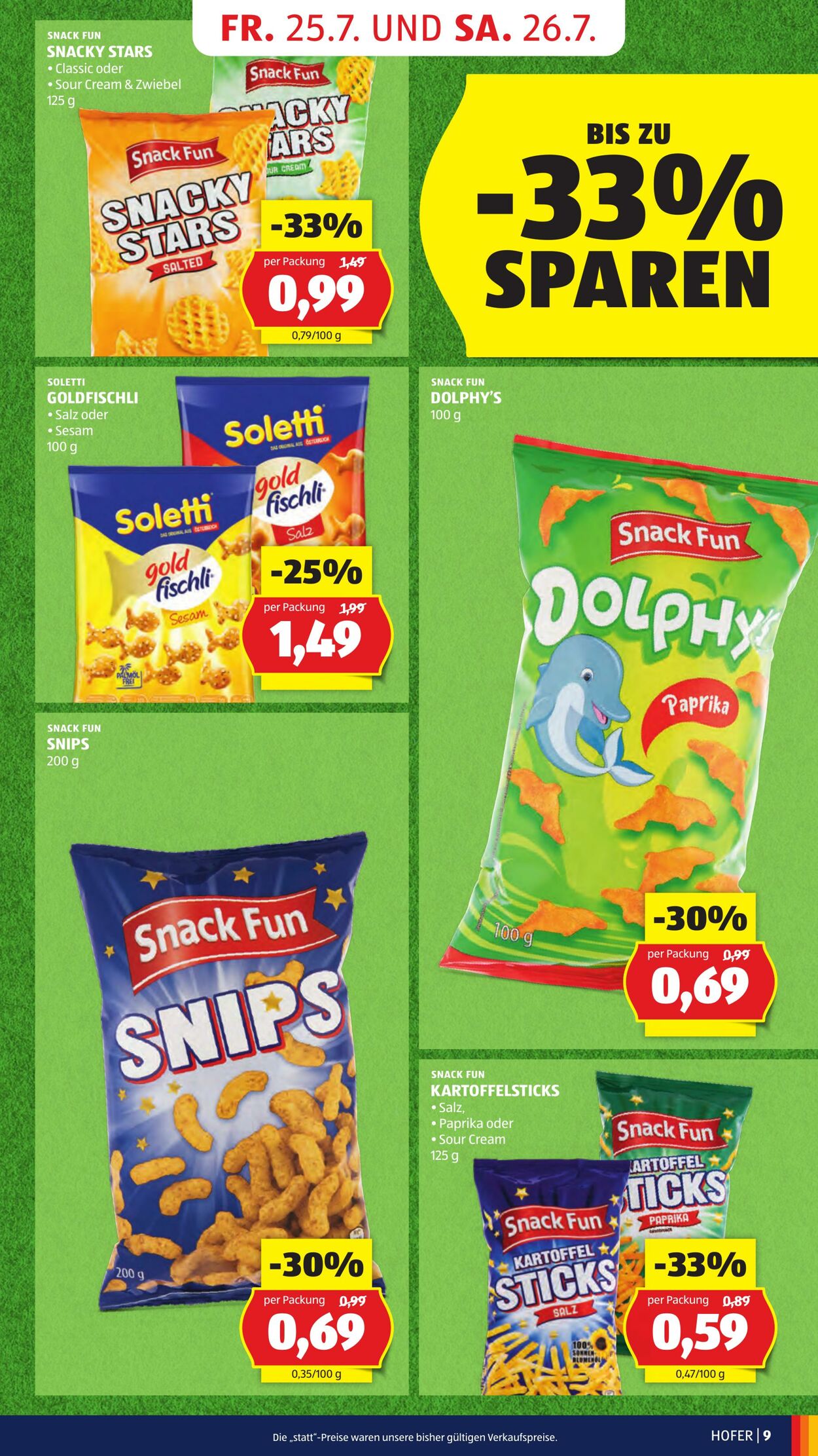 Prospekt Hofer 25.07.2025 - 31.07.2025
