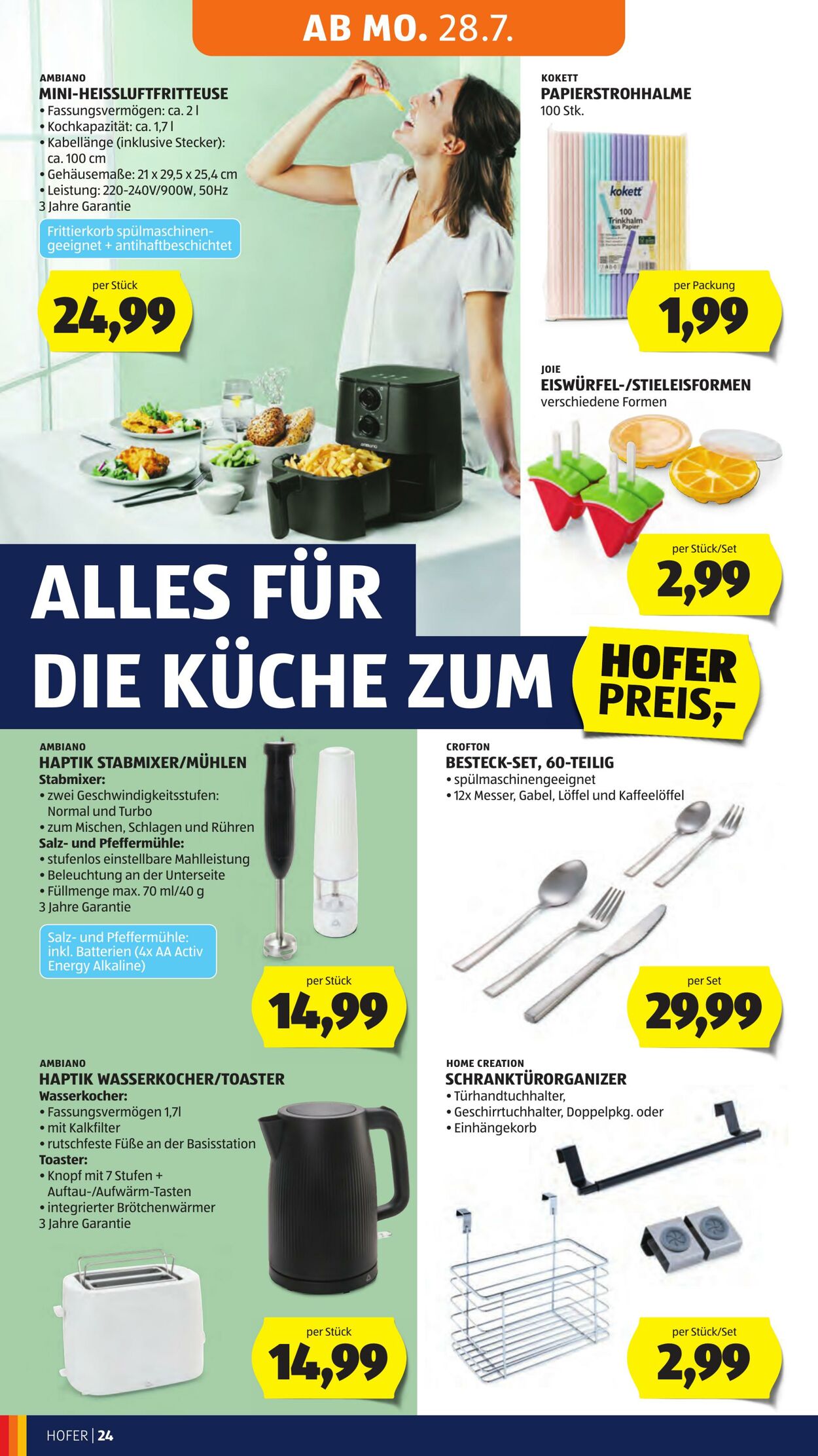 Prospekt Hofer 25.07.2025 - 31.07.2025