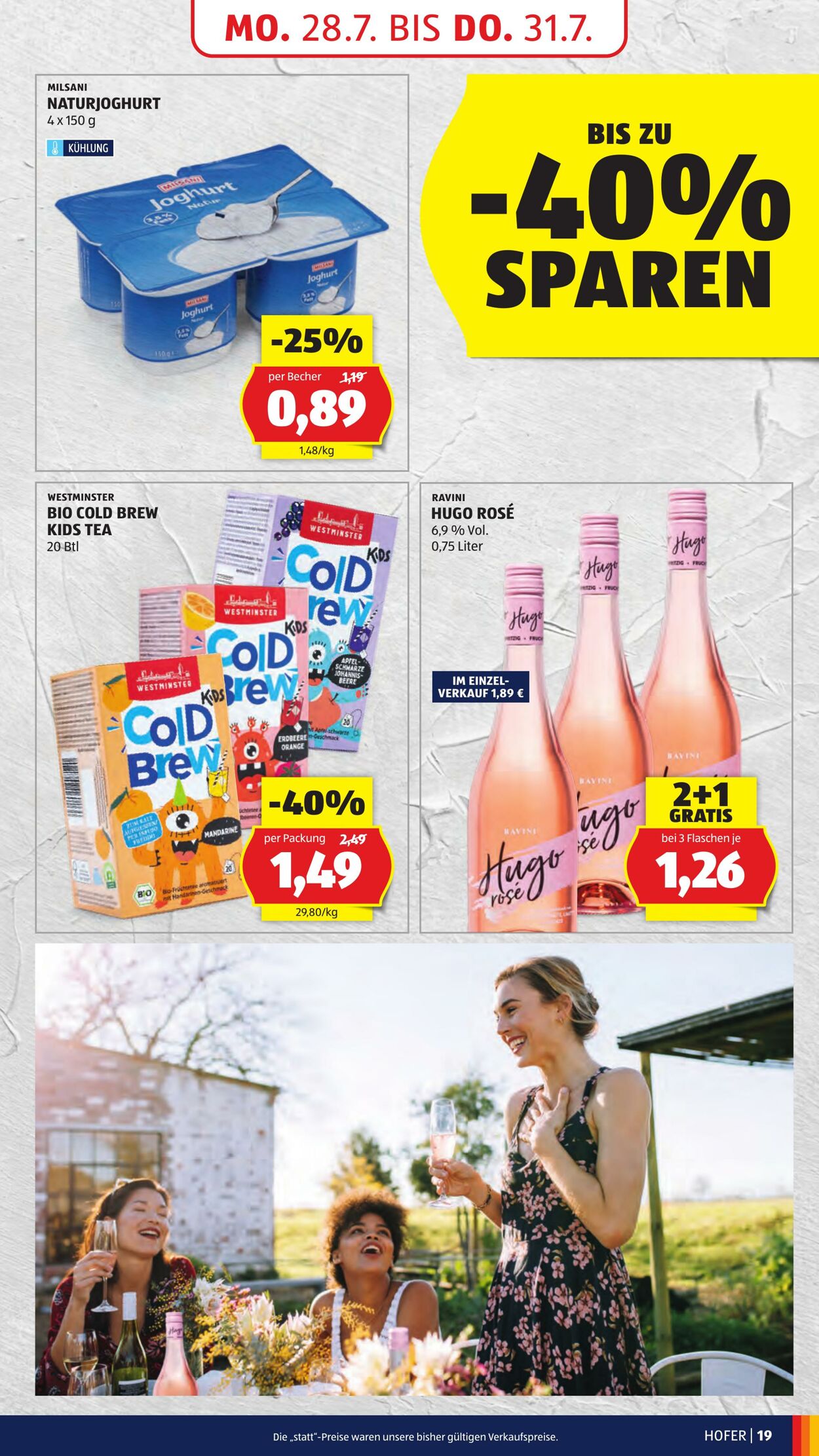 Prospekt Hofer 25.07.2025 - 31.07.2025