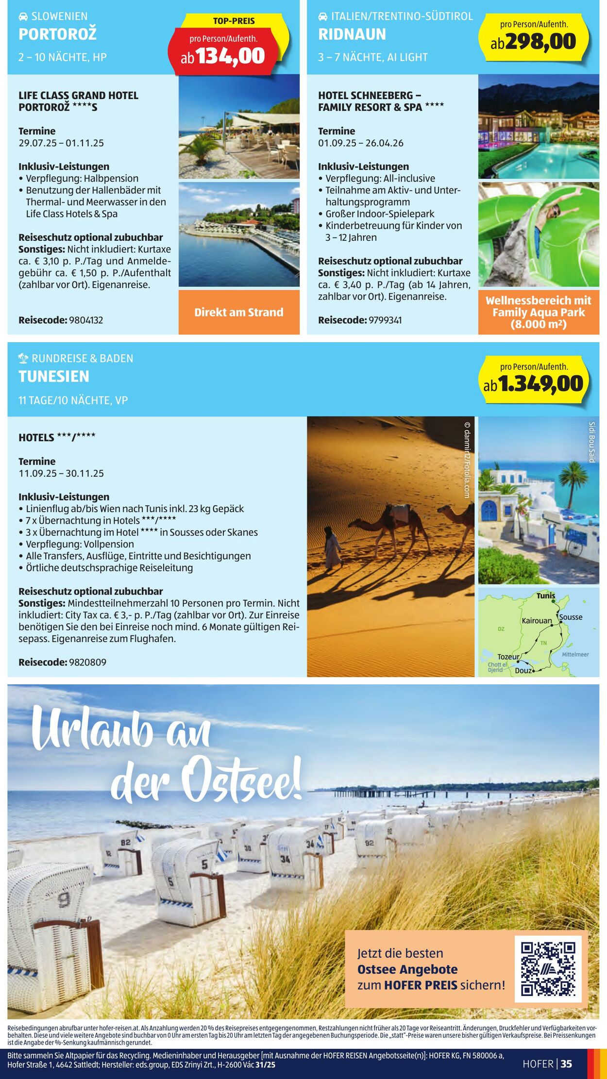 Prospekt Hofer 25.07.2025 - 31.07.2025