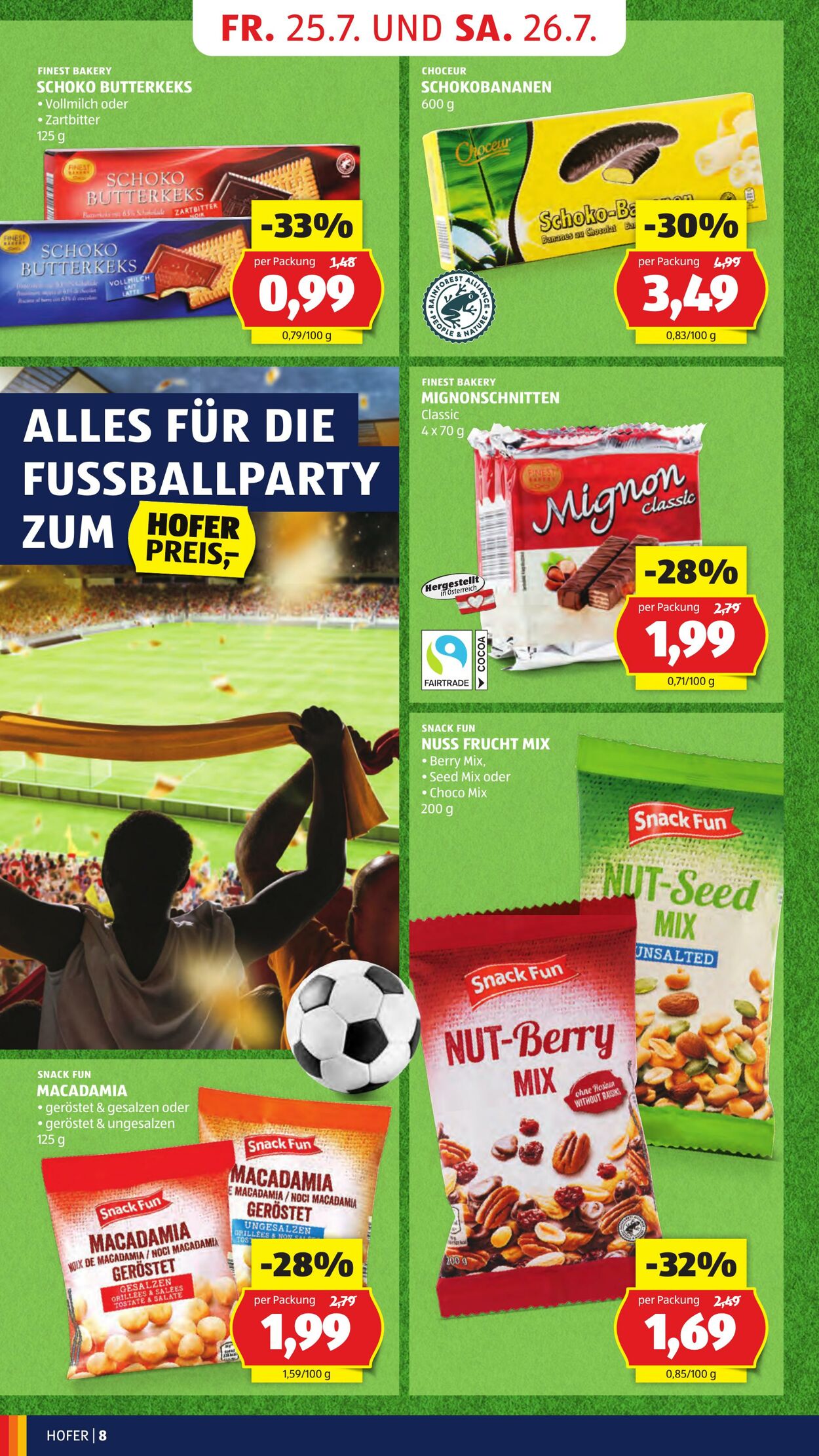 Prospekt Hofer 25.07.2025 - 31.07.2025