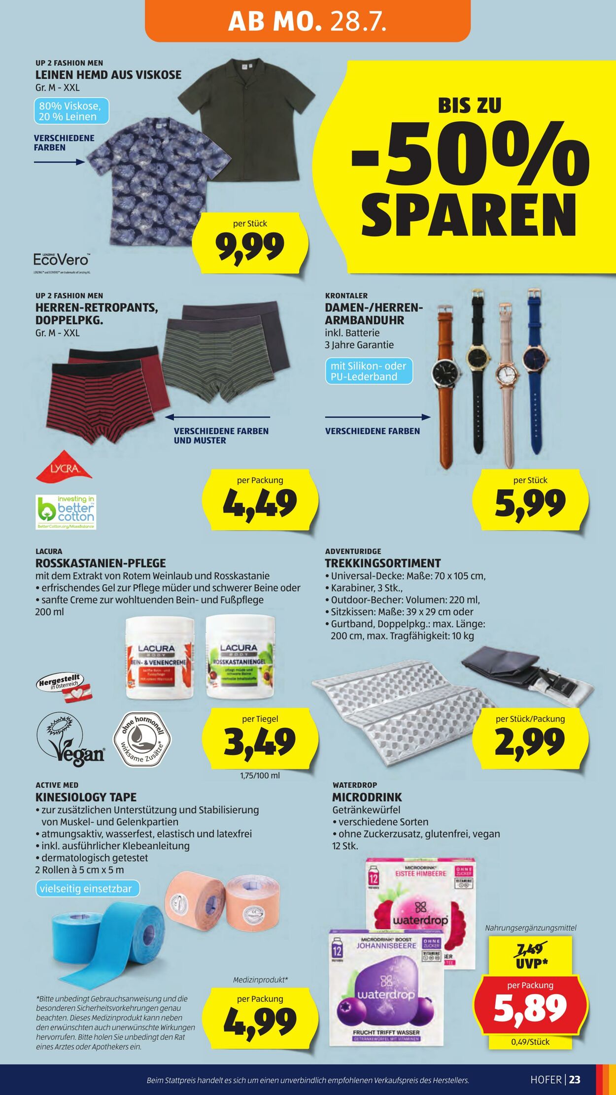 Prospekt Hofer 25.07.2025 - 31.07.2025