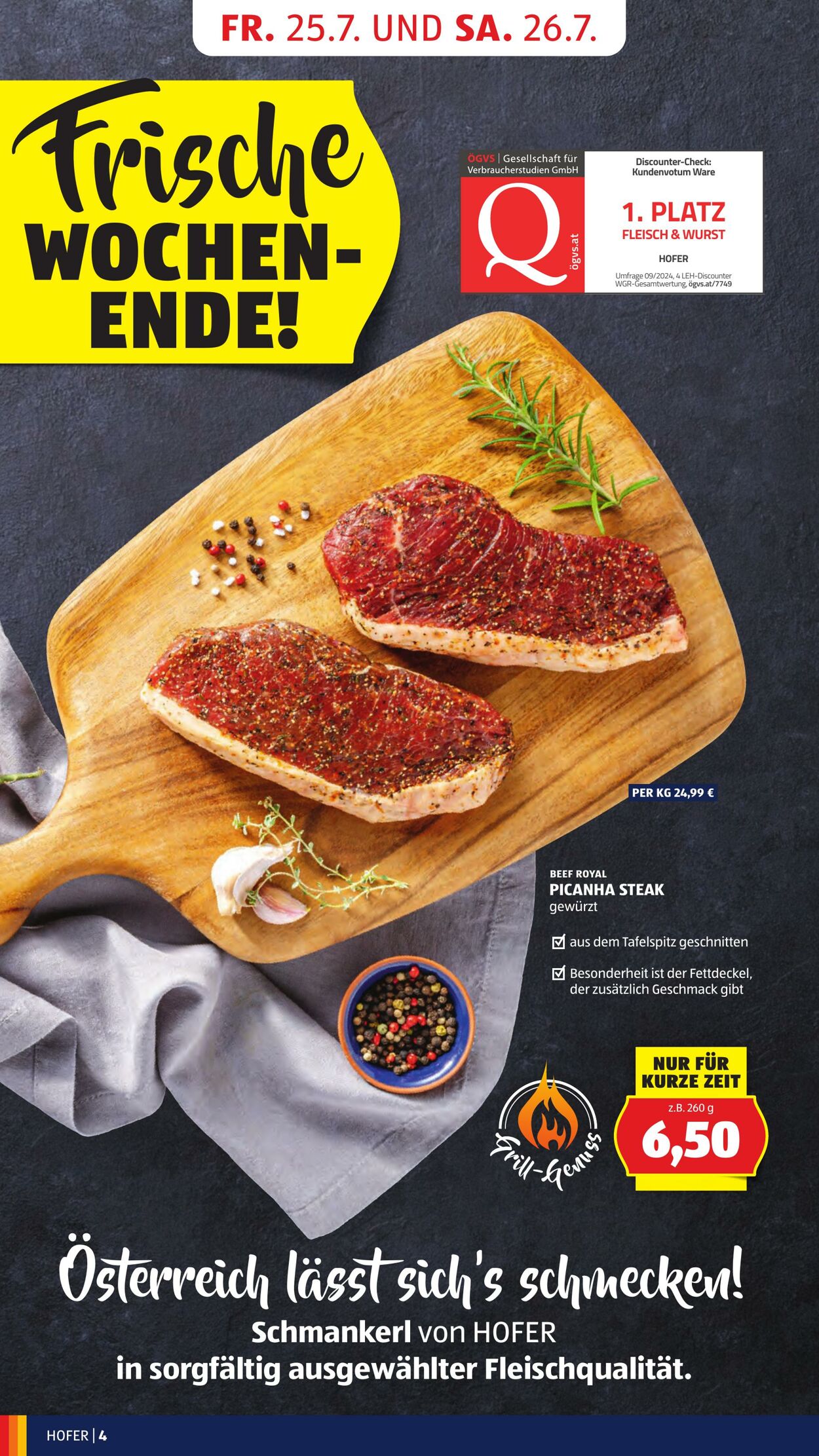 Prospekt Hofer 25.07.2025 - 31.07.2025