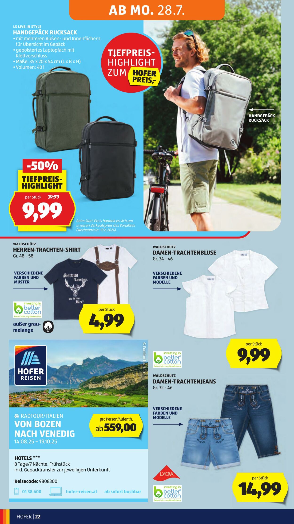 Prospekt Hofer 25.07.2025 - 31.07.2025