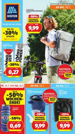 Prospekt Hofer 25.07.2025 - 31.07.2025