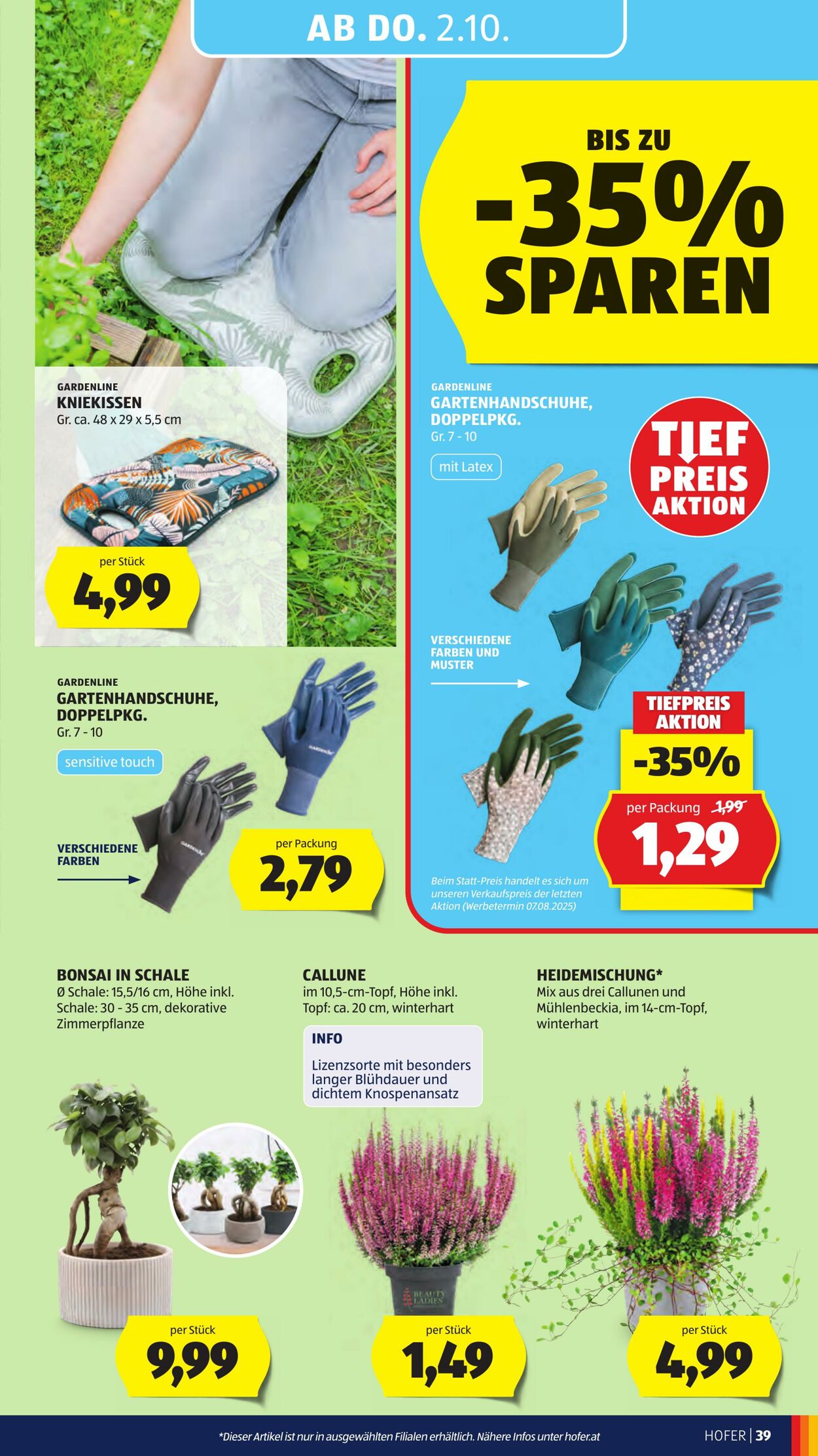 Prospekt Hofer 26.09.2025 - 02.10.2025