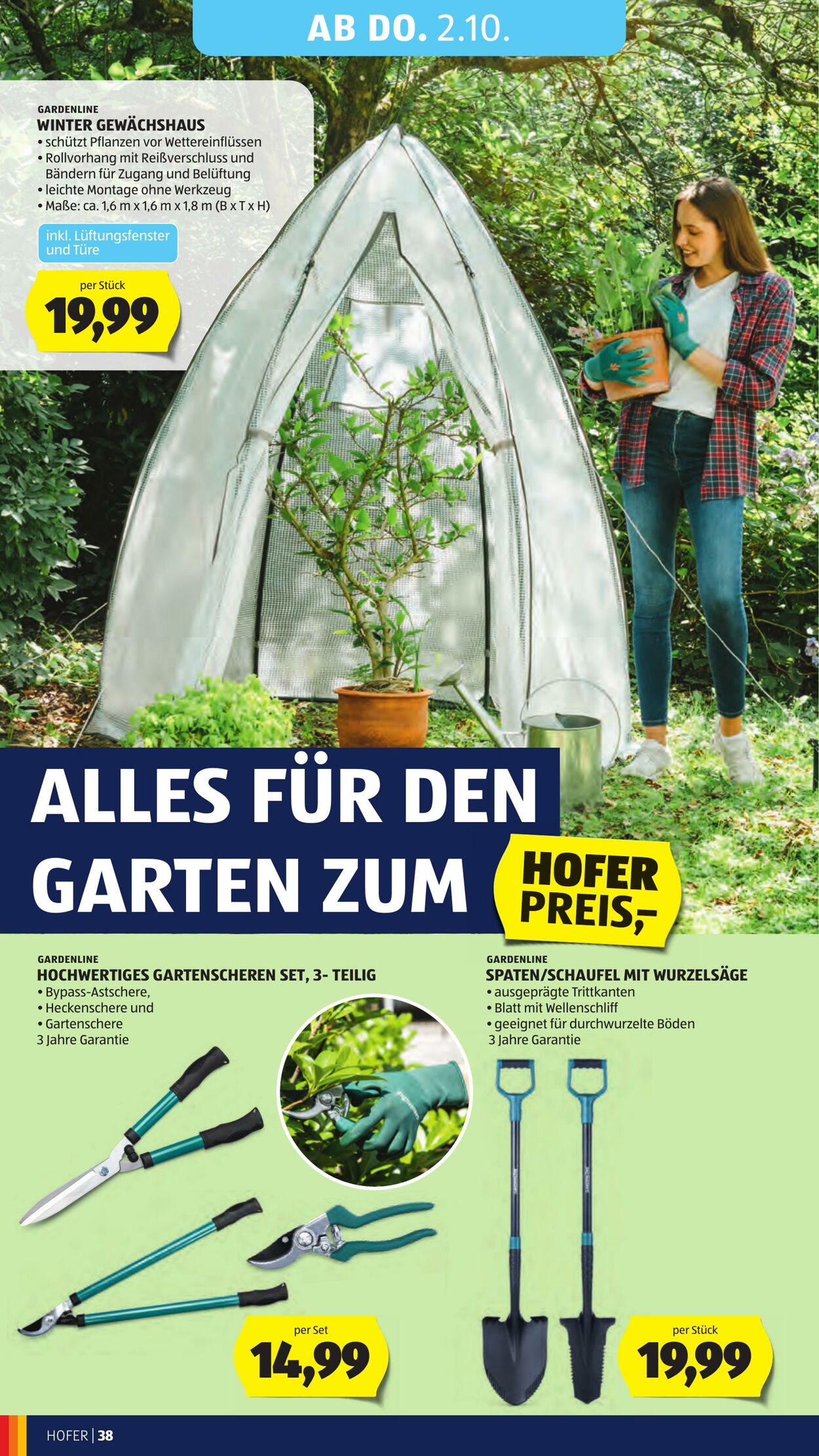 Prospekt Hofer 26.09.2025 - 02.10.2025