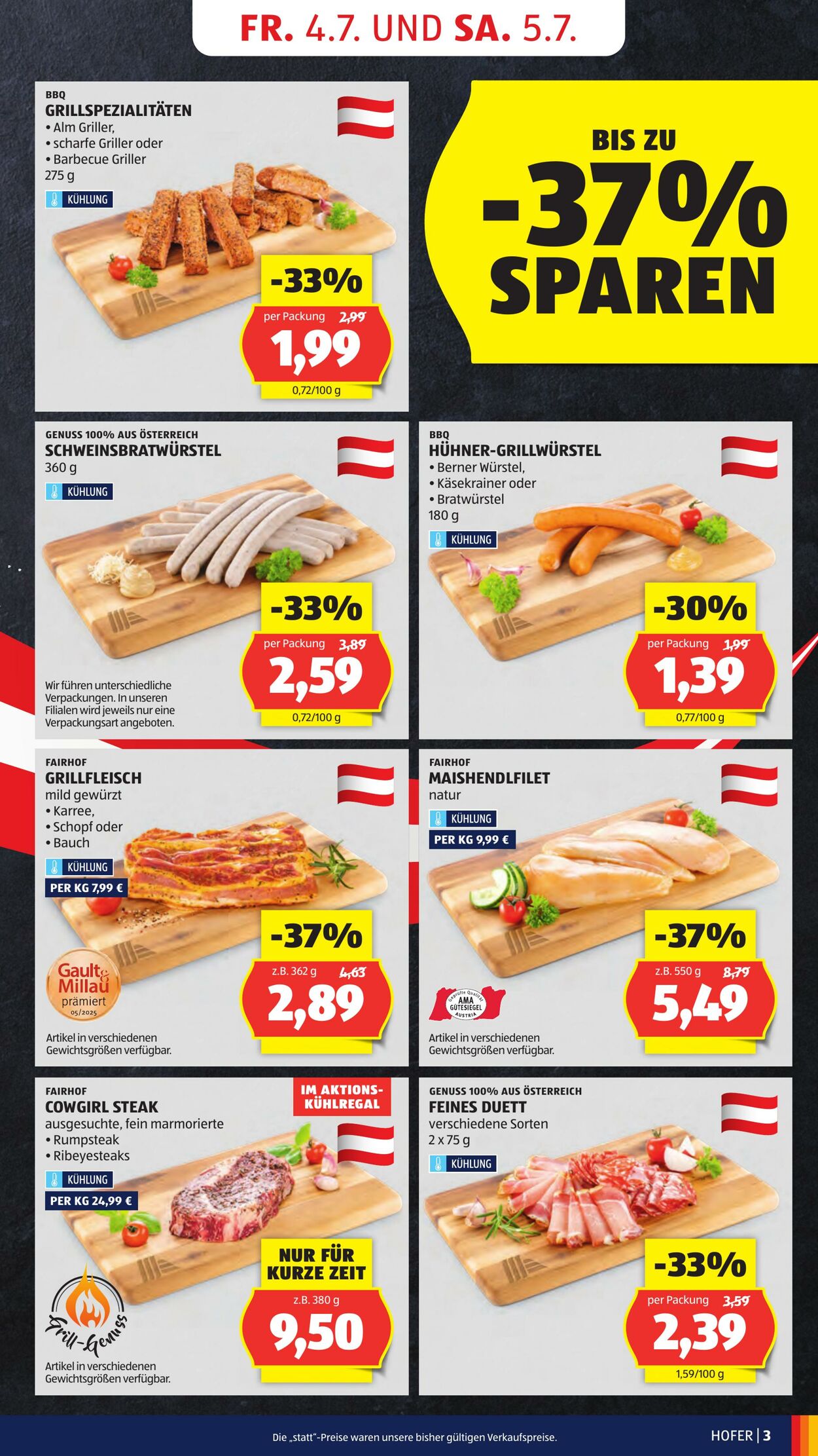 Prospekt Hofer 27.06.2025 - 03.07.2025