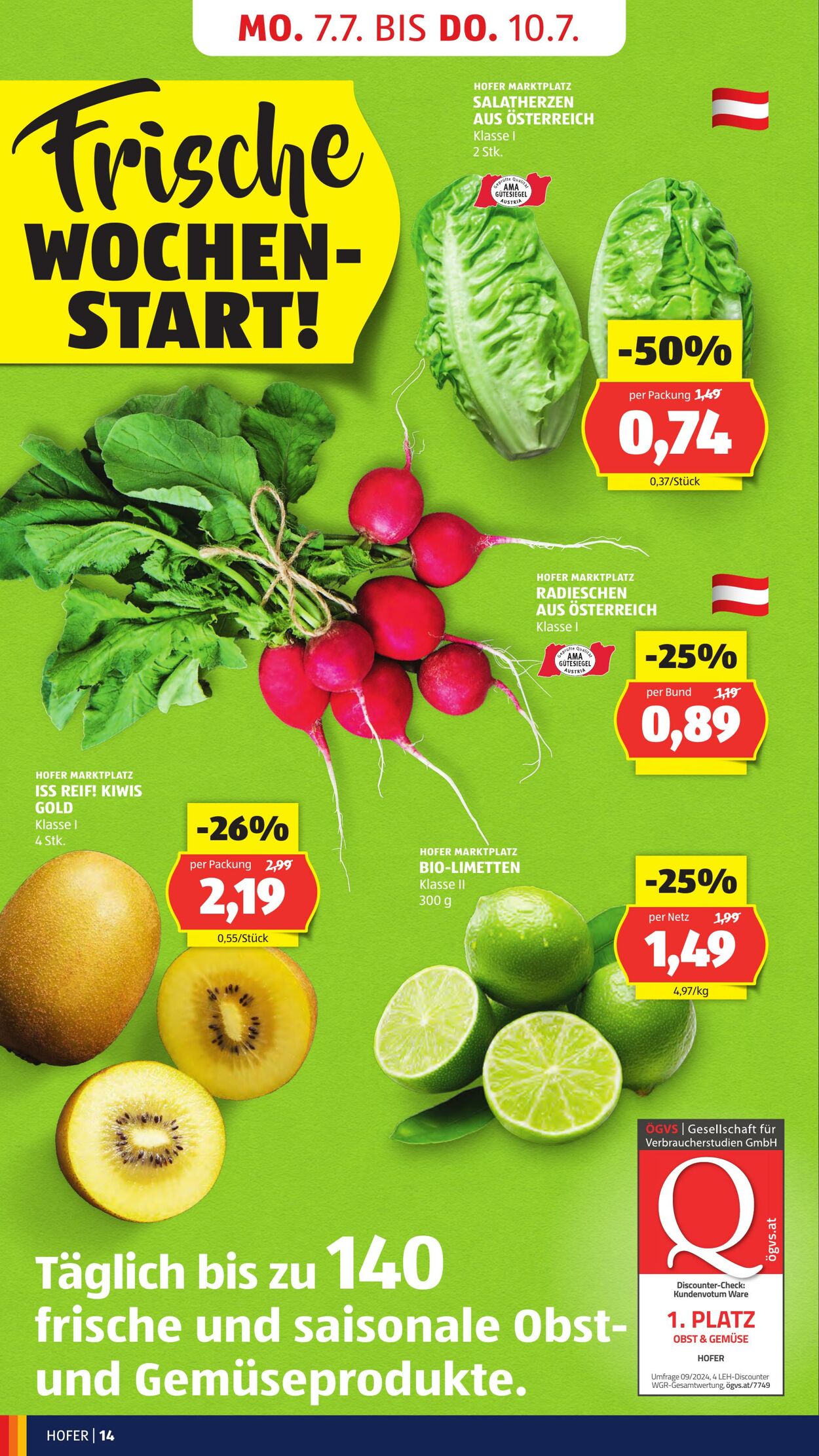 Prospekt Hofer 27.06.2025 - 03.07.2025