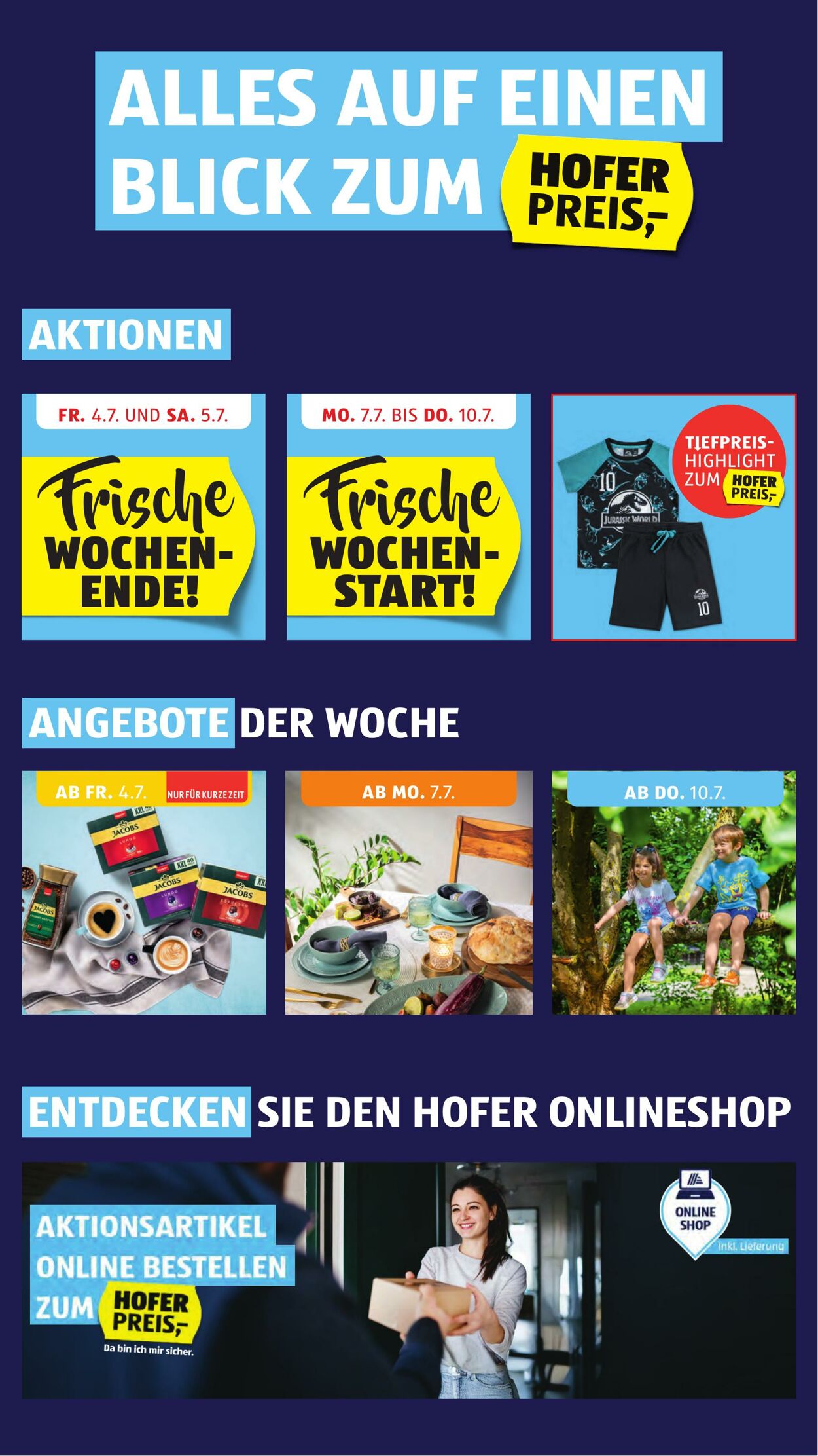 Prospekt Hofer 27.06.2025 - 03.07.2025