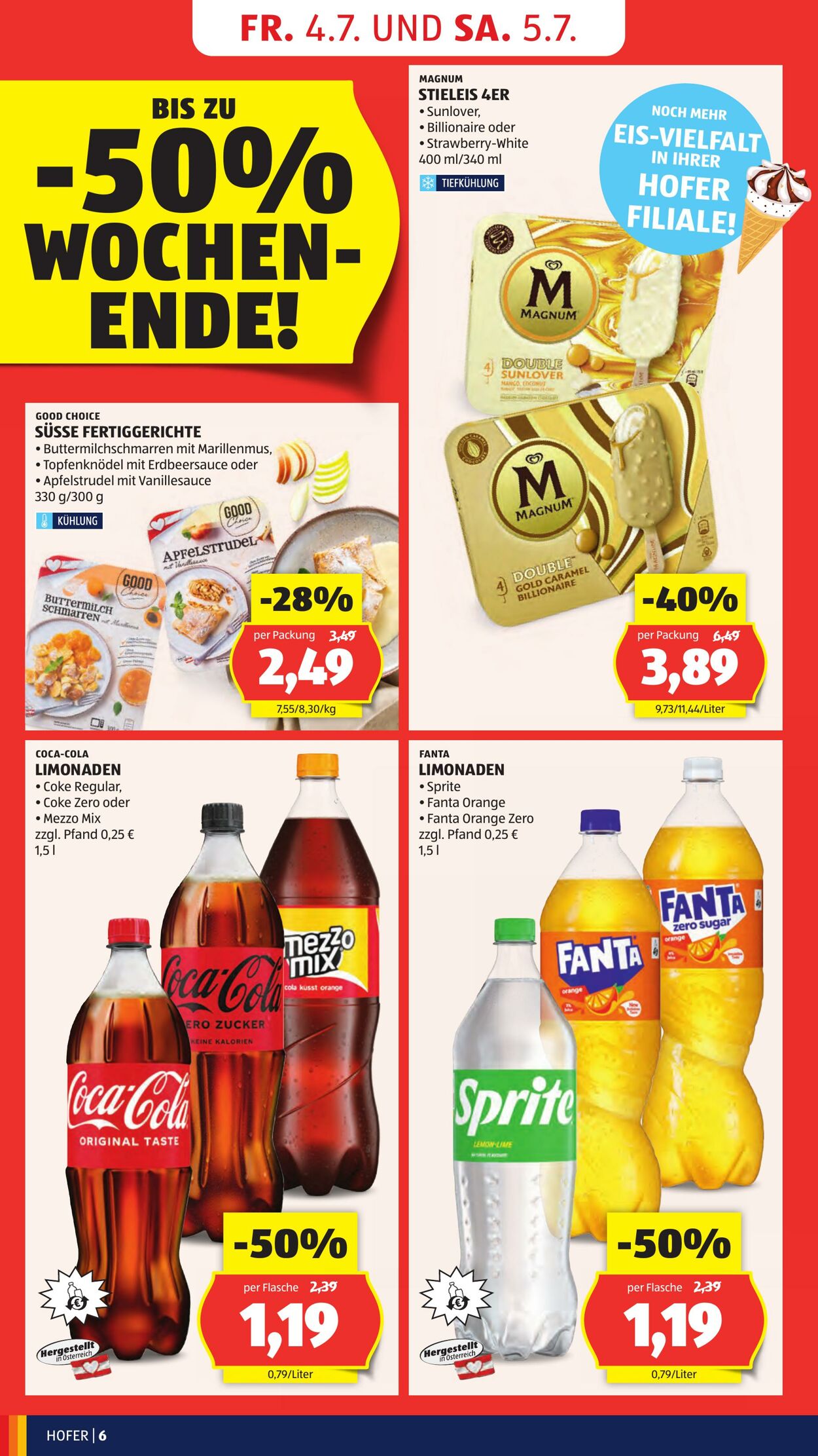 Prospekt Hofer 27.06.2025 - 03.07.2025
