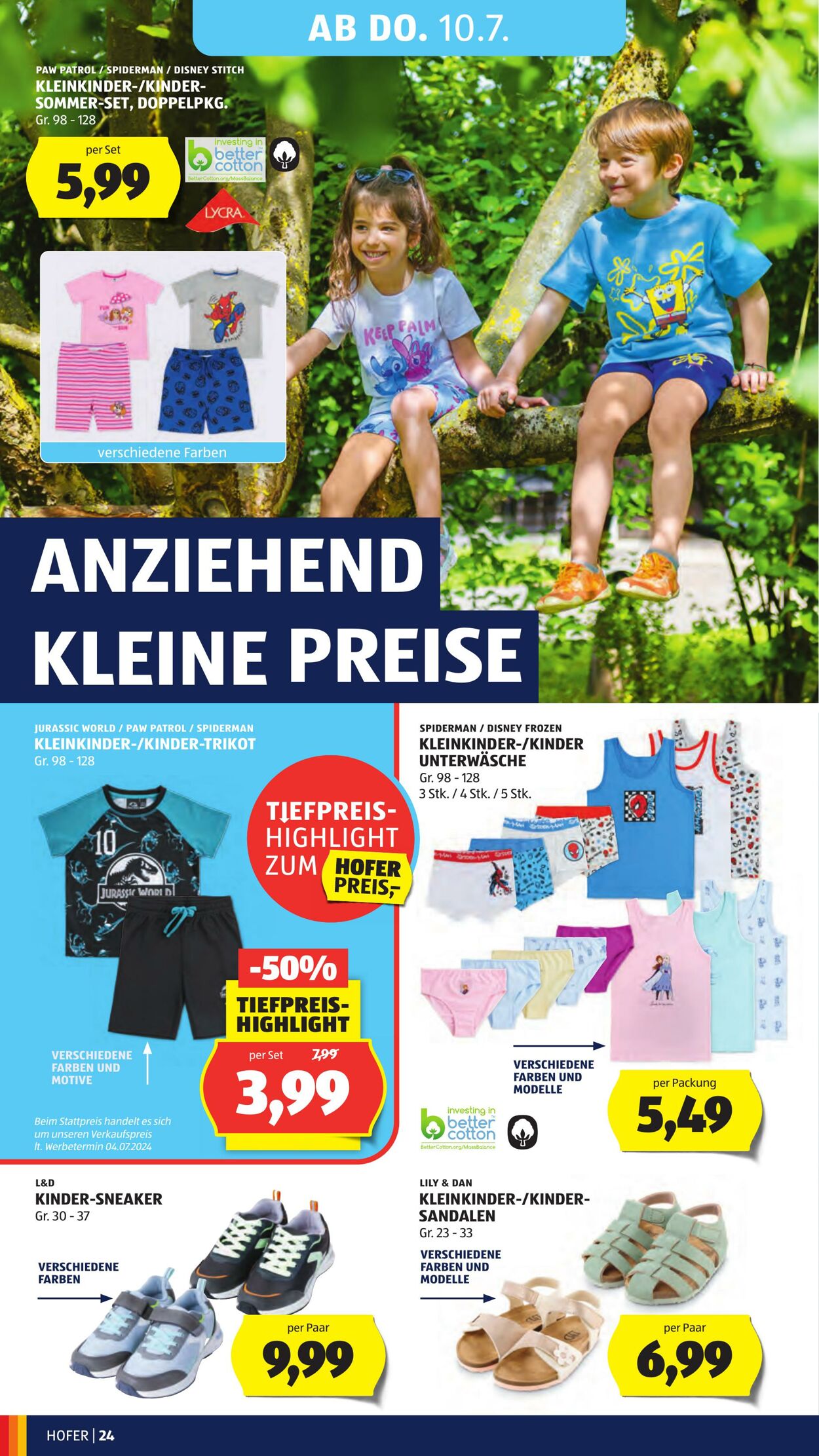 Prospekt Hofer 27.06.2025 - 03.07.2025