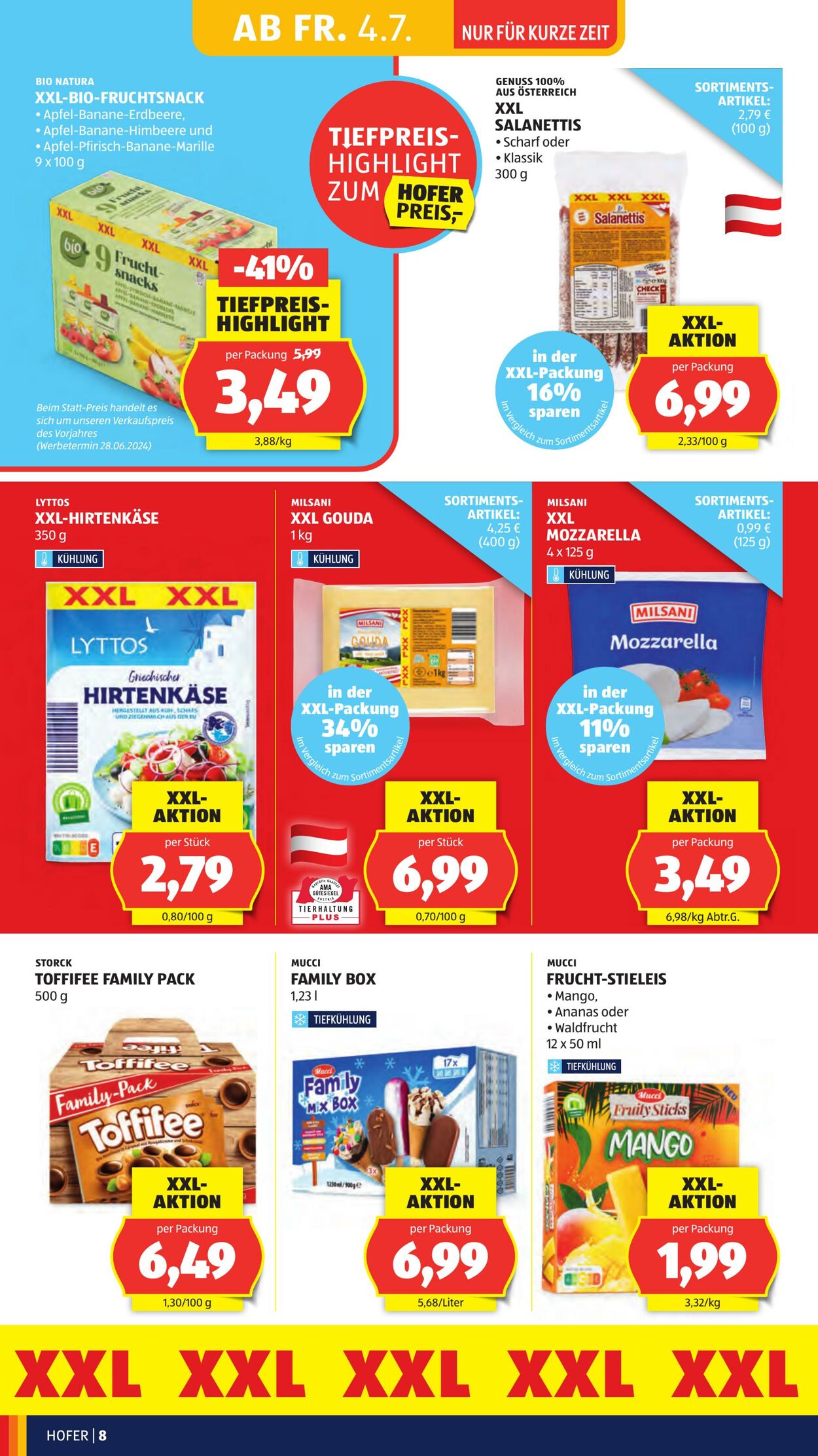 Prospekt Hofer 27.06.2025 - 03.07.2025