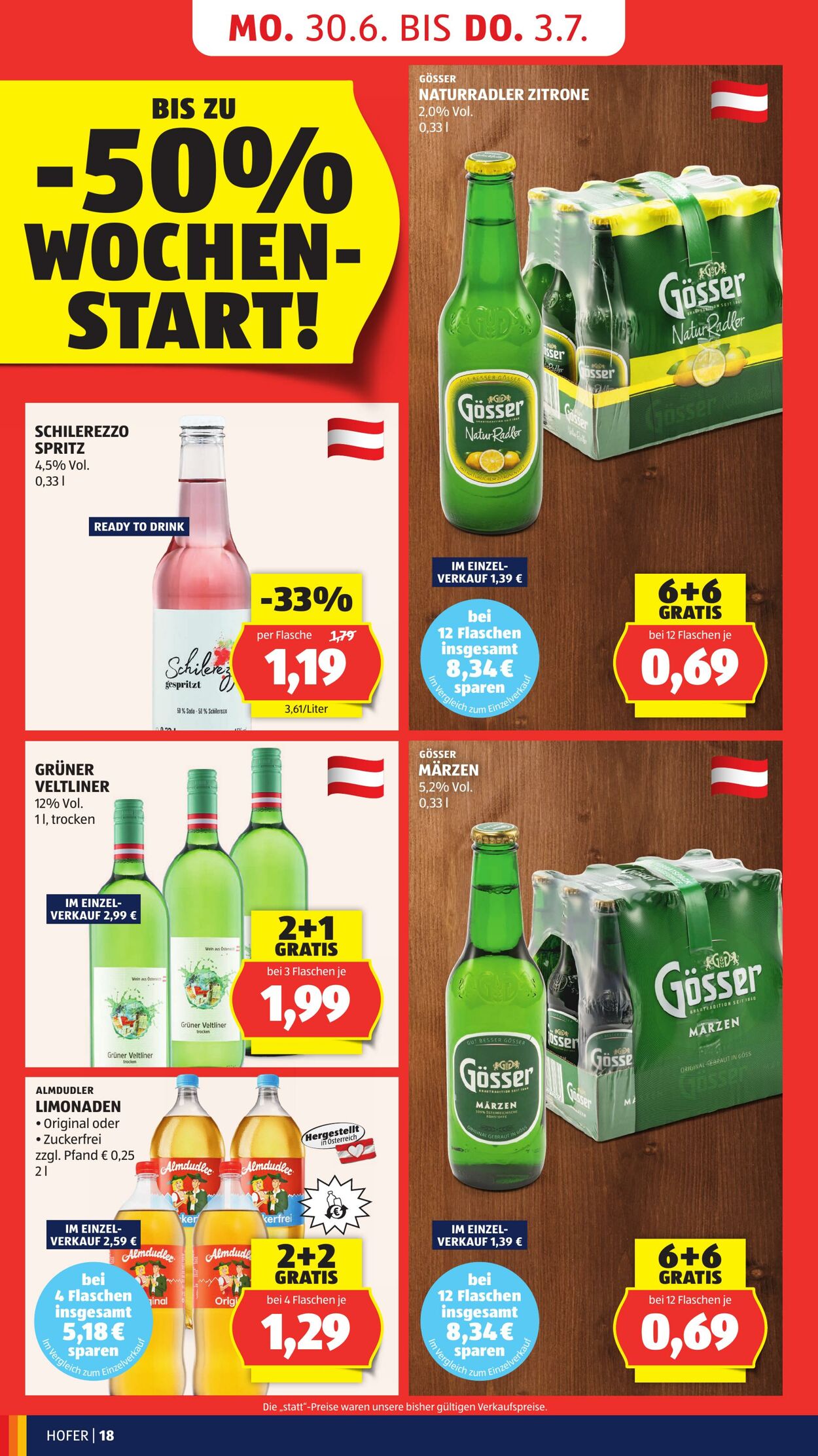 Prospekt Hofer 27.06.2025 - 03.07.2025