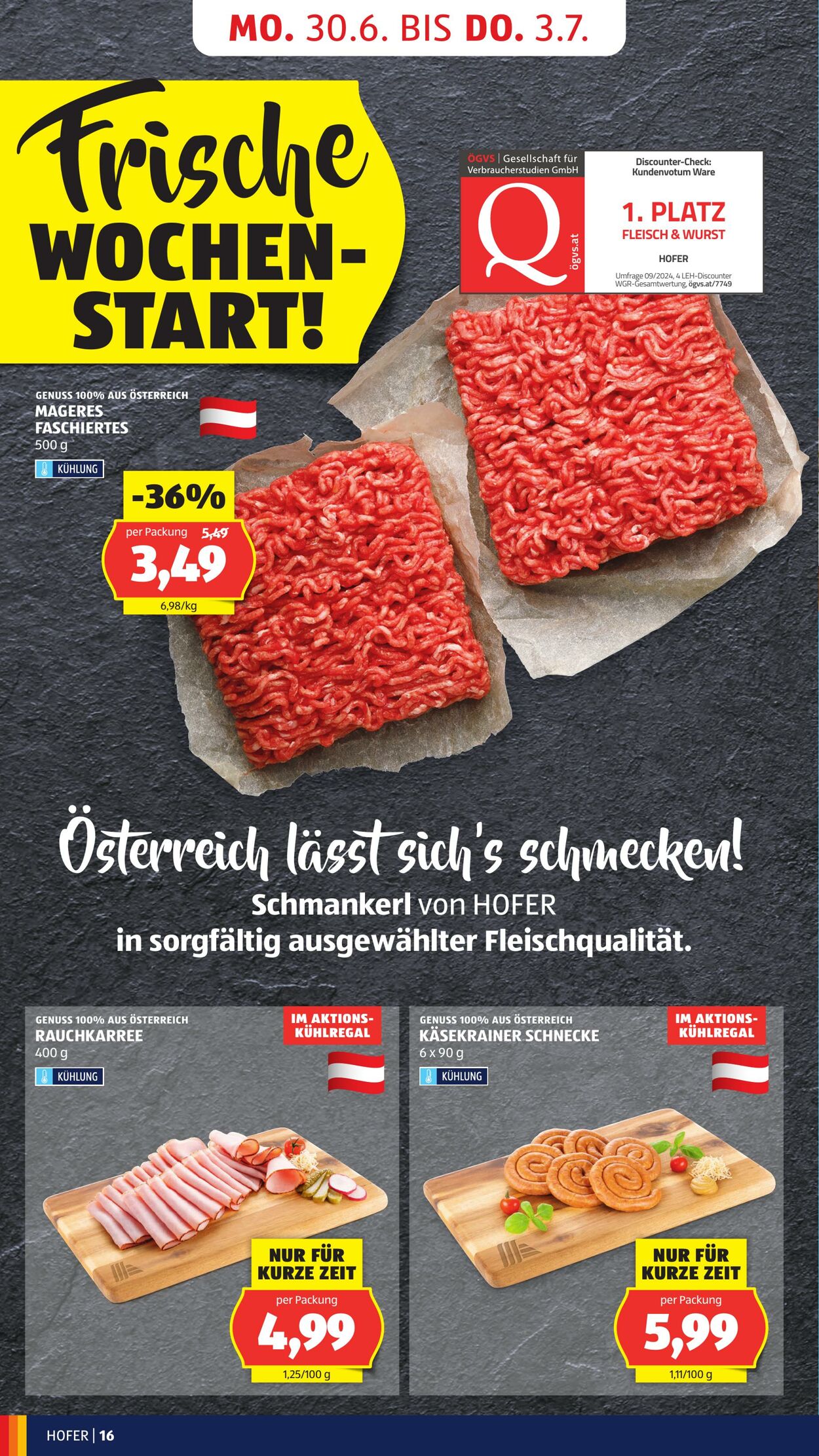 Prospekt Hofer 27.06.2025 - 03.07.2025