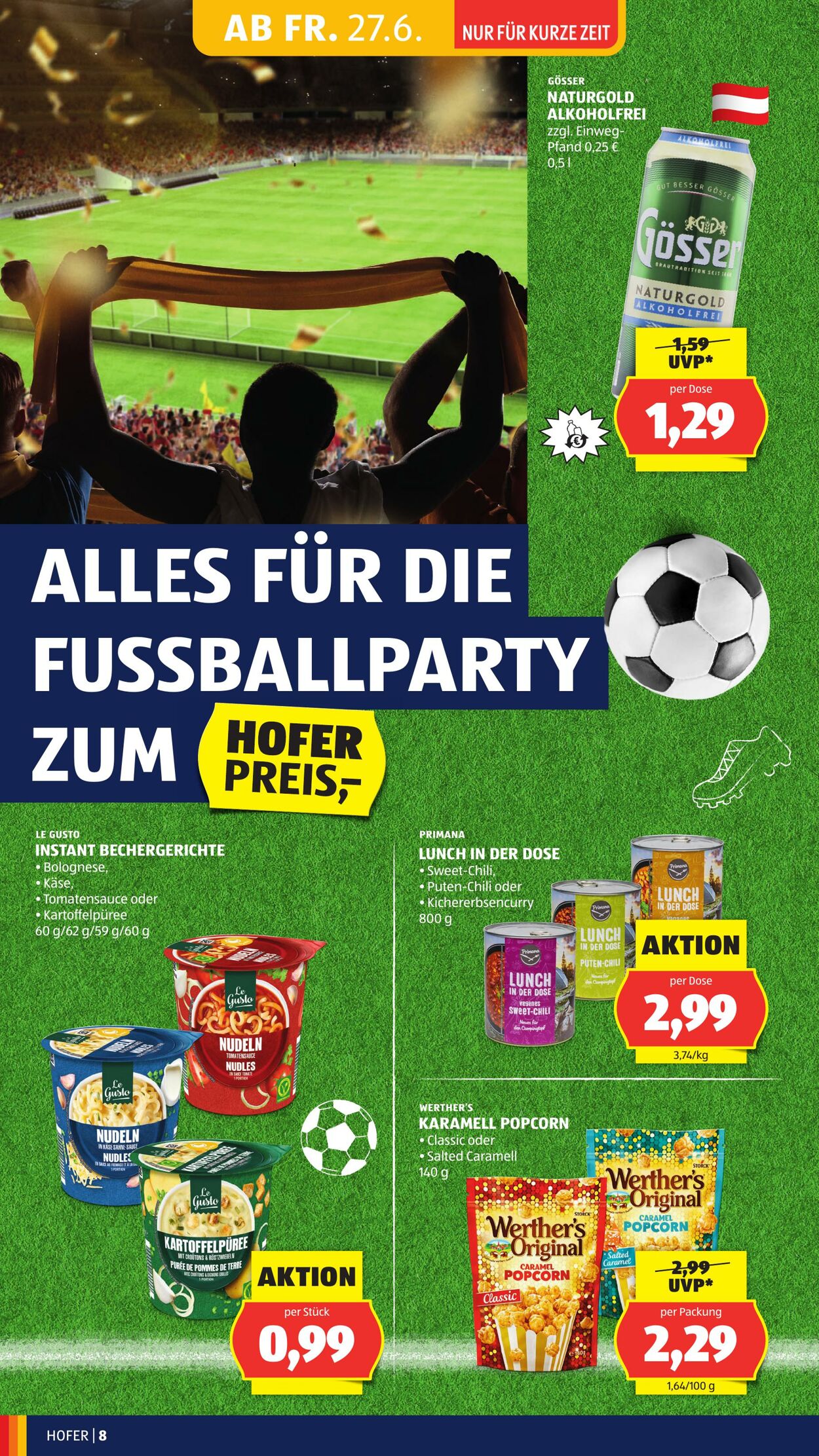 Prospekt Hofer 27.06.2025 - 03.07.2025