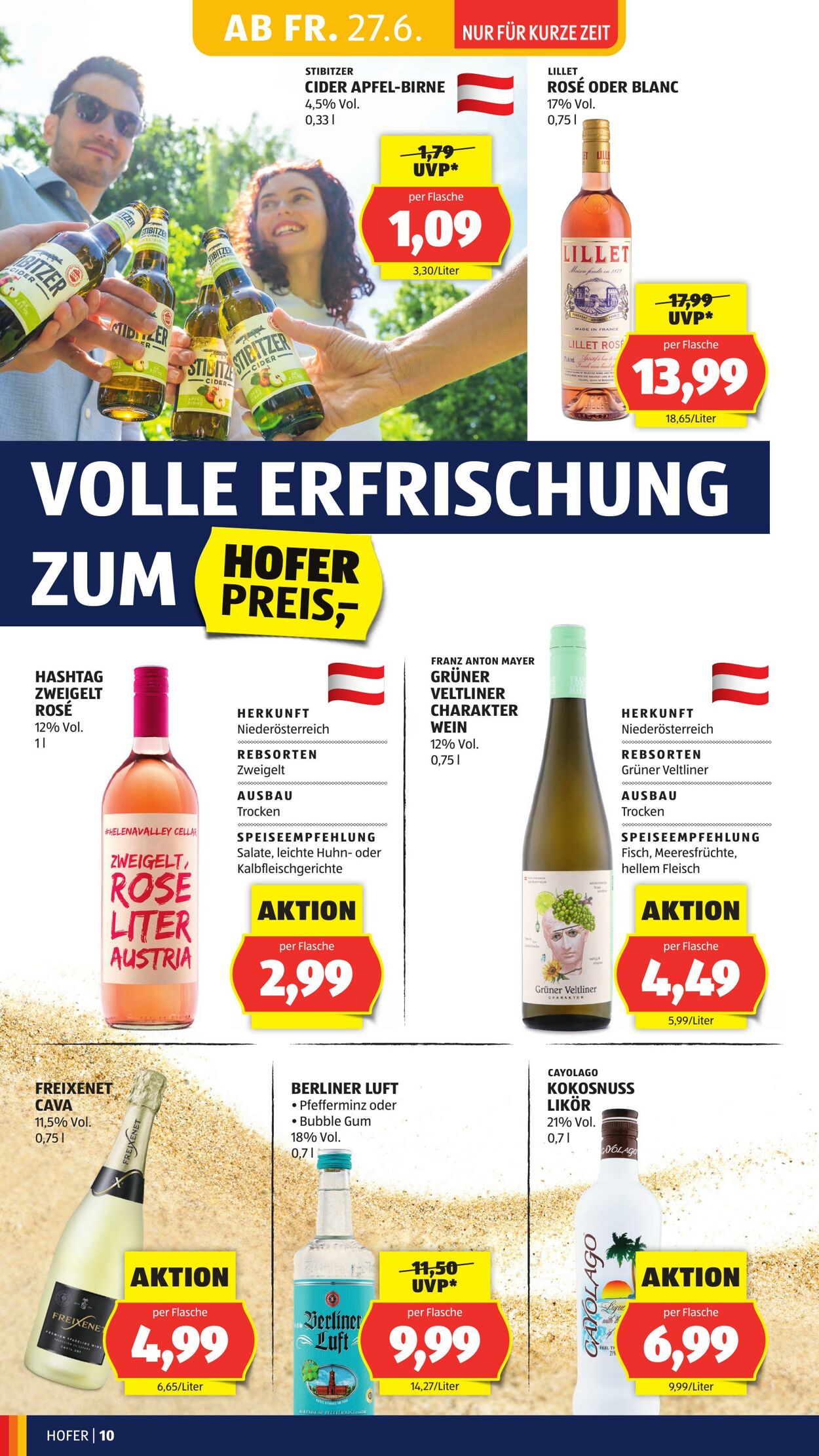 Prospekt Hofer 27.06.2025 - 03.07.2025
