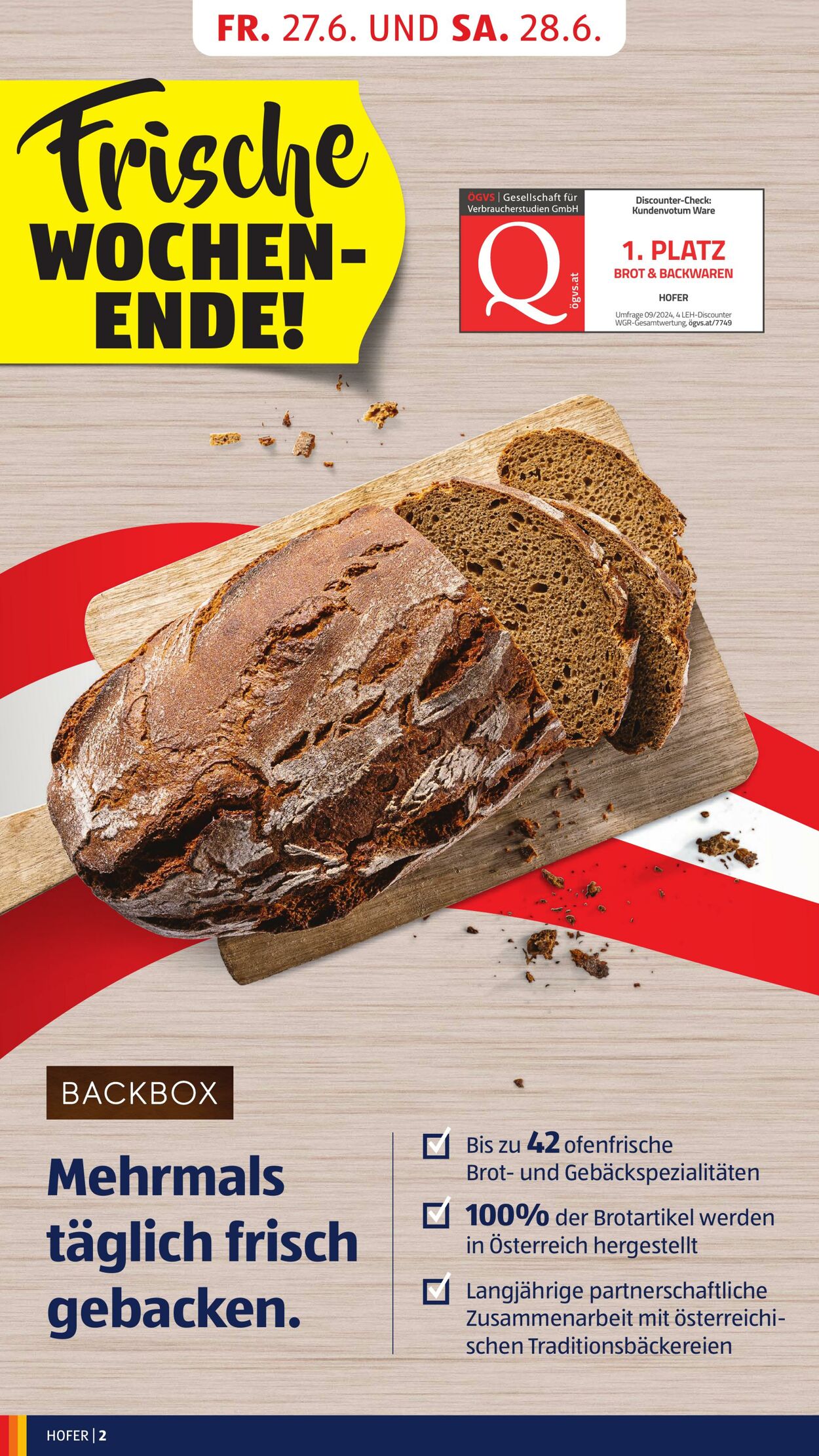 Prospekt Hofer 27.06.2025 - 03.07.2025