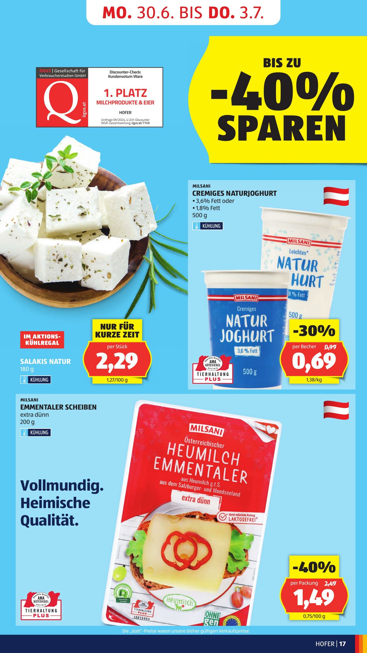 Prospekt Hofer 27.06.2025 - 03.07.2025