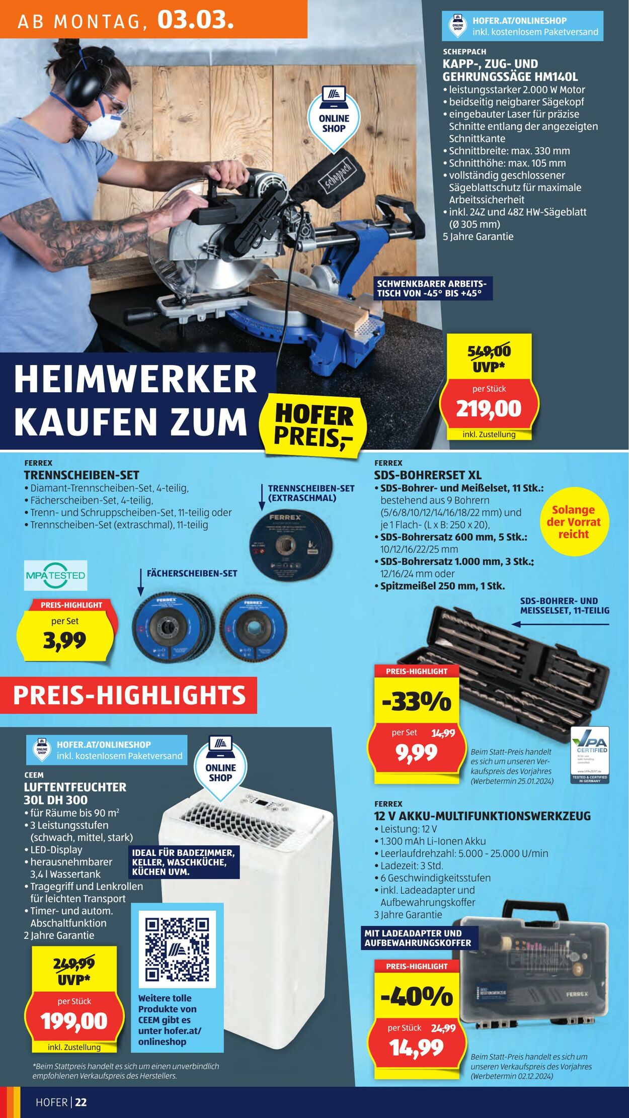 Prospekt Hofer 28.02.2025 - 06.03.2025