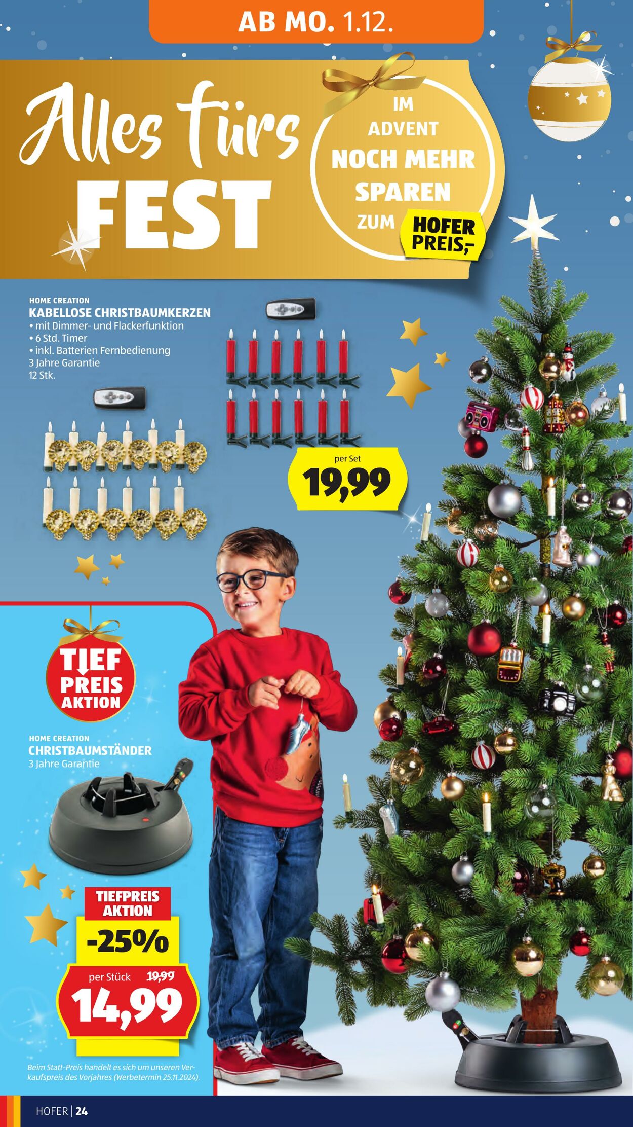 Prospekt Hofer 28.11.2025 - 04.12.2025