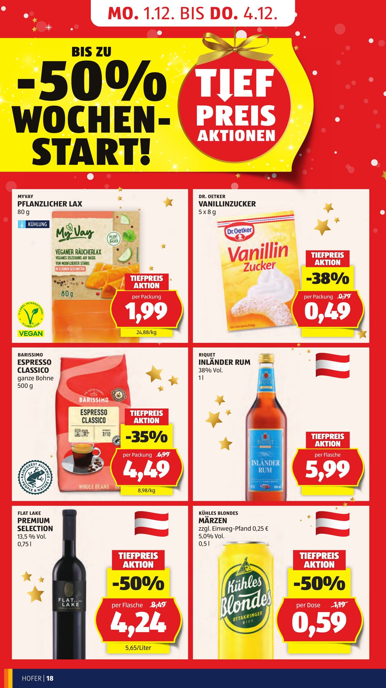 Prospekt Hofer 28.11.2025 - 04.12.2025