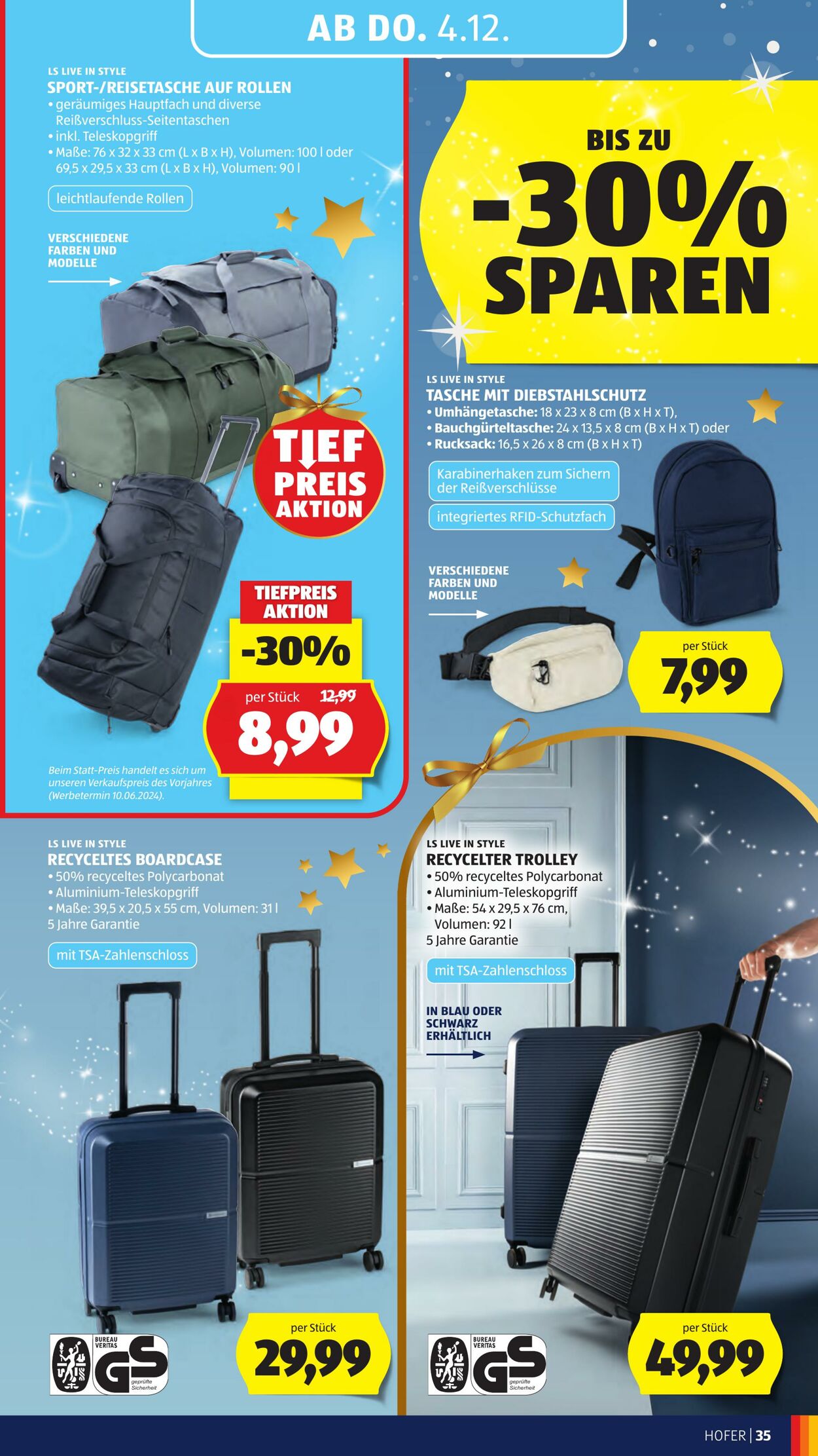 Prospekt Hofer 28.11.2025 - 04.12.2025