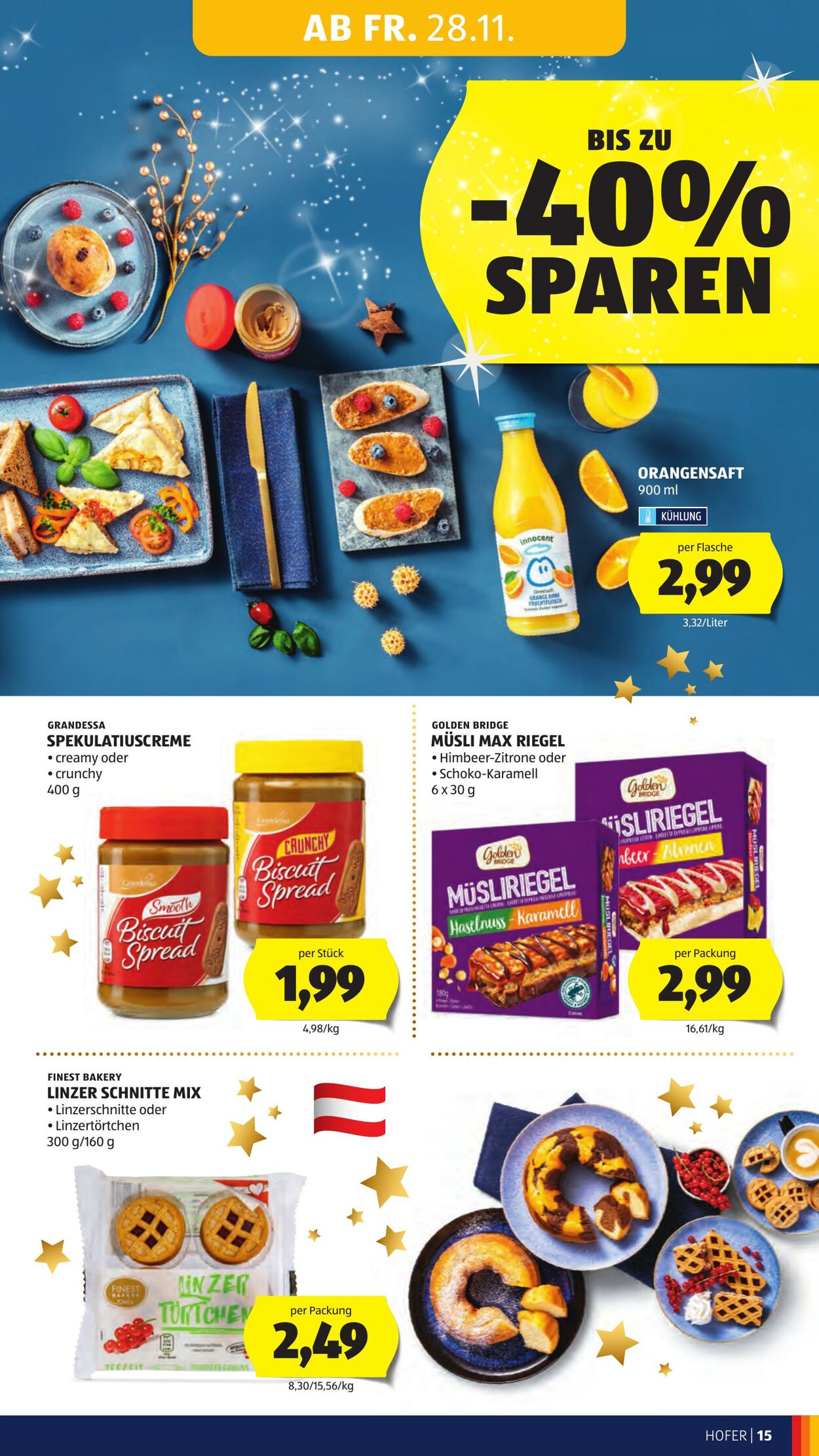 Prospekt Hofer 28.11.2025 - 04.12.2025