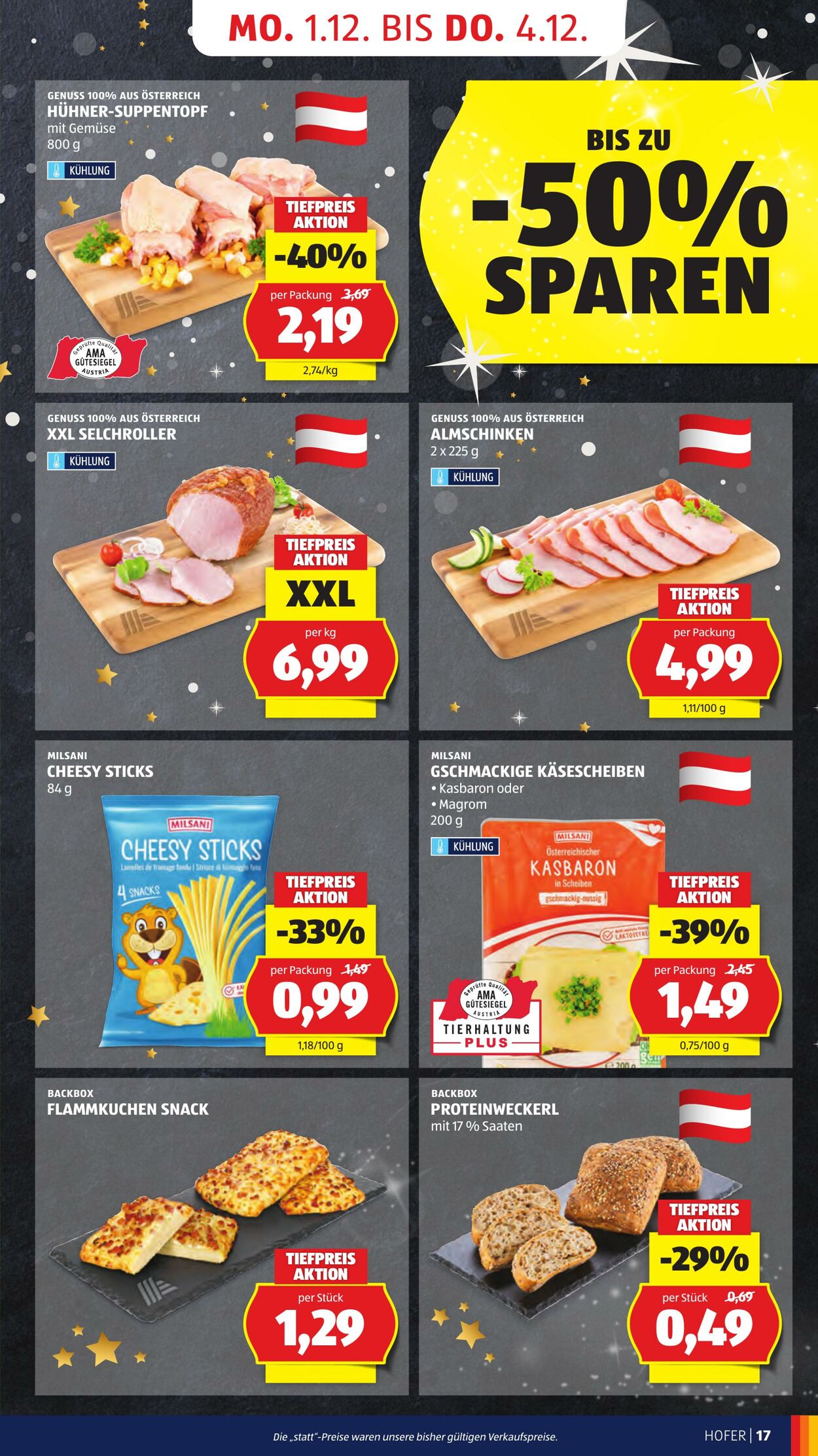 Prospekt Hofer 28.11.2025 - 04.12.2025