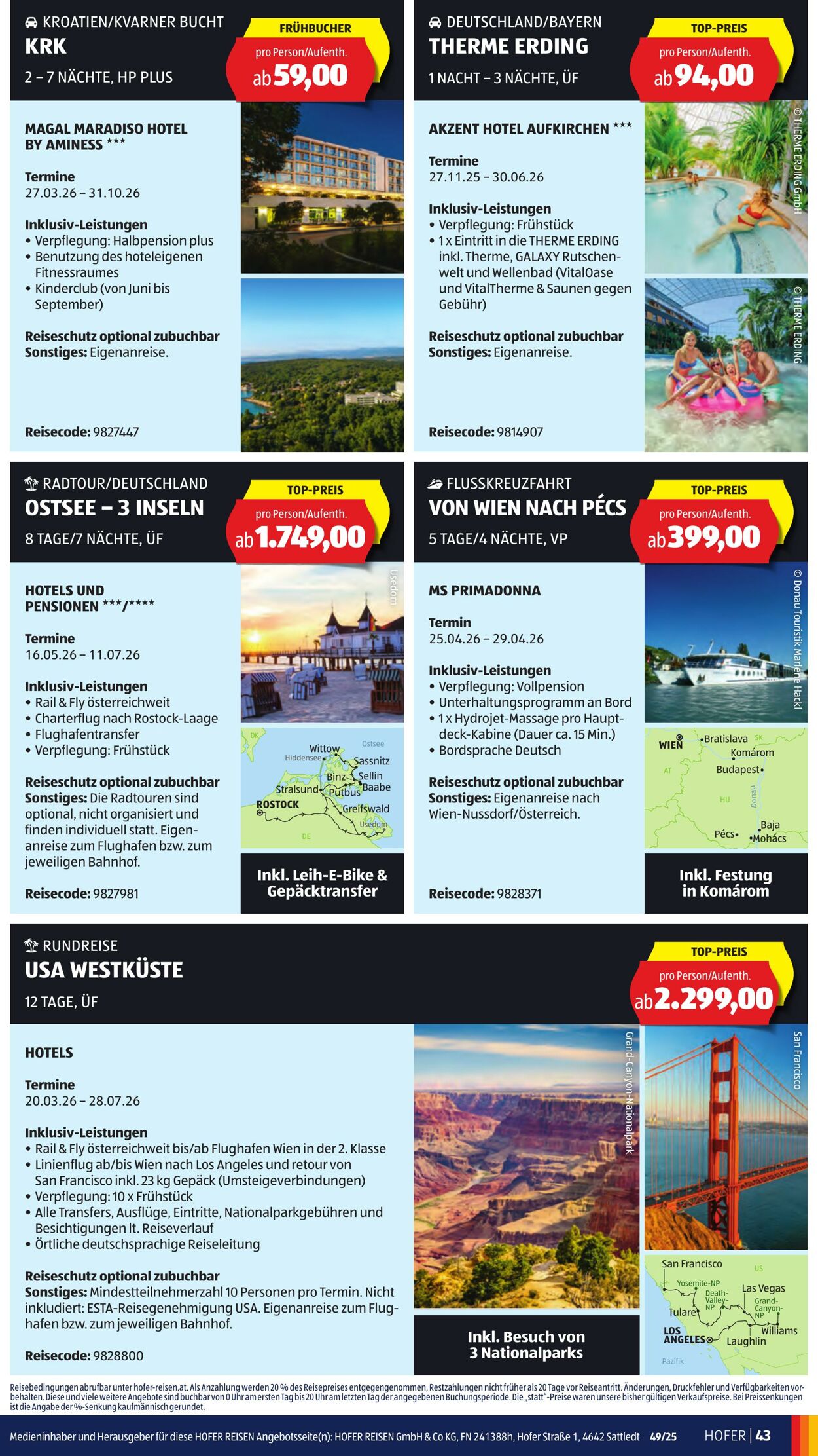 Prospekt Hofer 28.11.2025 - 04.12.2025
