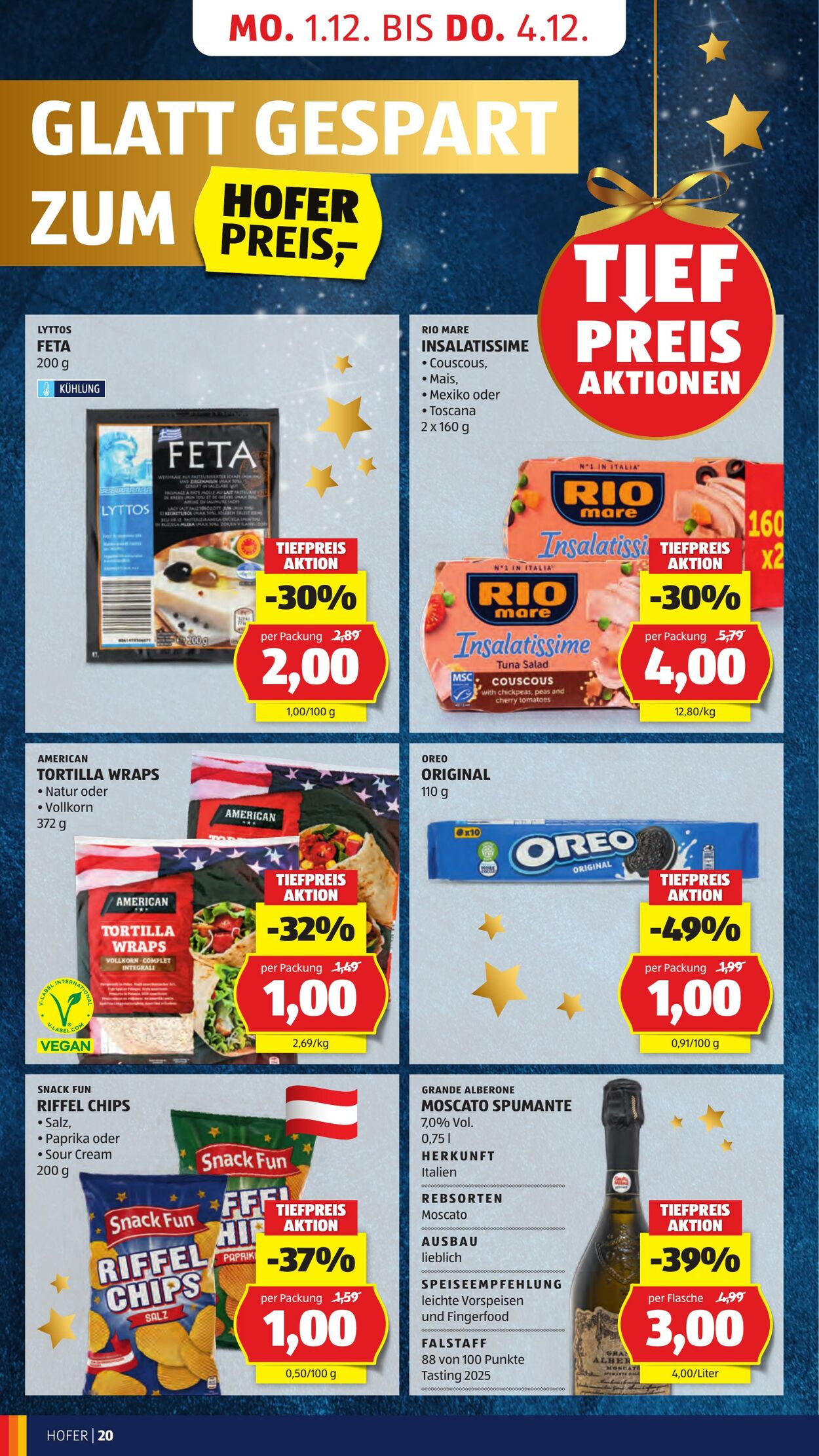 Prospekt Hofer 28.11.2025 - 04.12.2025